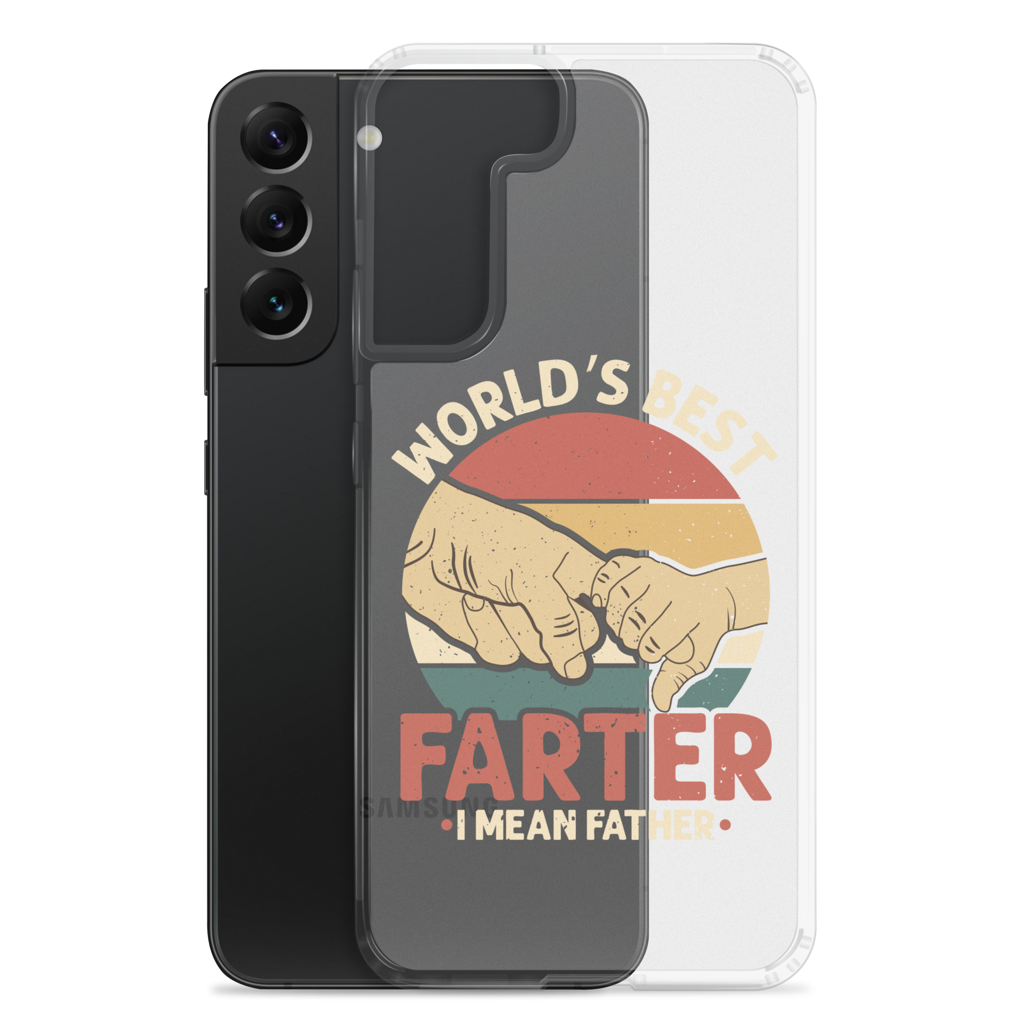 World's Best Fart I Mean Father Clear Case for Samsung®