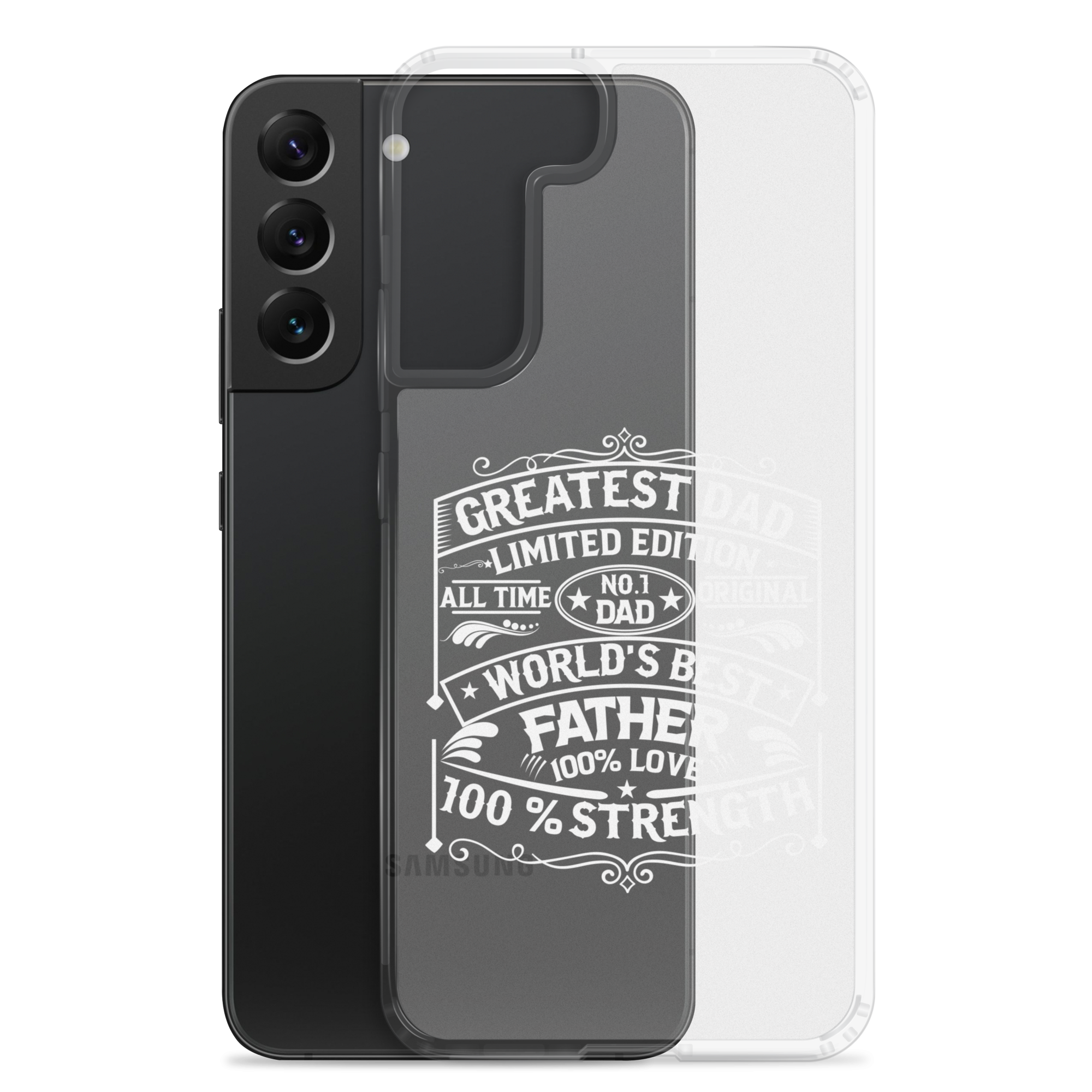 Greatest Dad Limited Edition All Time Clear Case for Samsung®