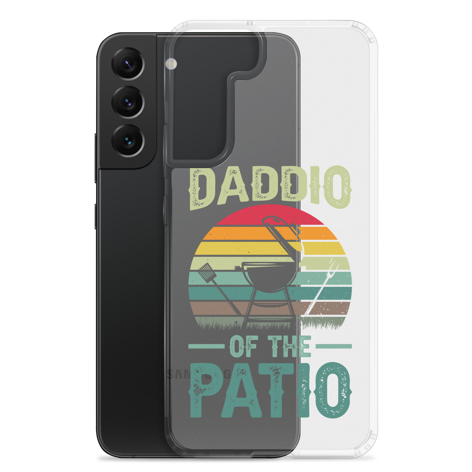 Daddio Of The Patio Clear Case for Samsung®