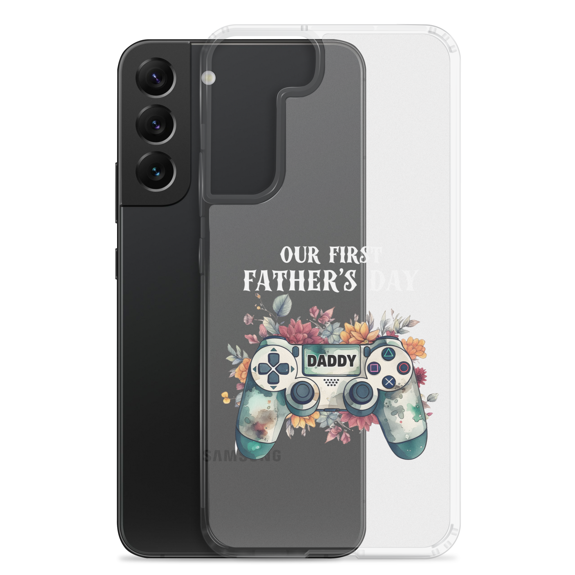 Our First Father's day Clear Case for Samsung®