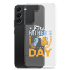 First Father's Day Clear Case for Samsung®