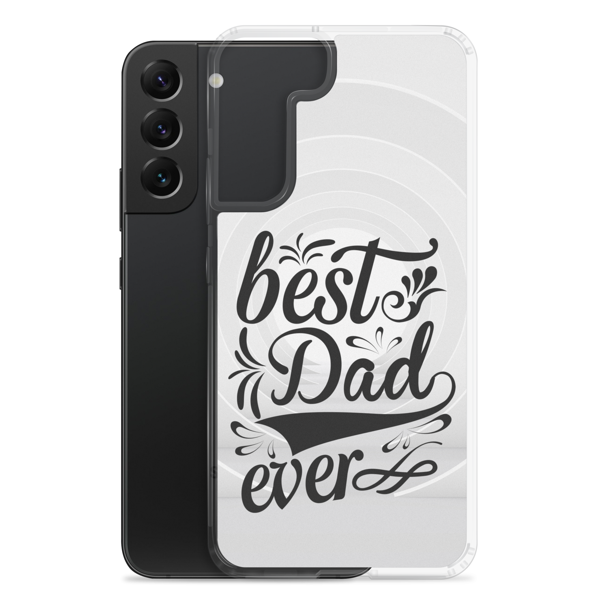 Best Dad Ever Clear Case for Samsung®