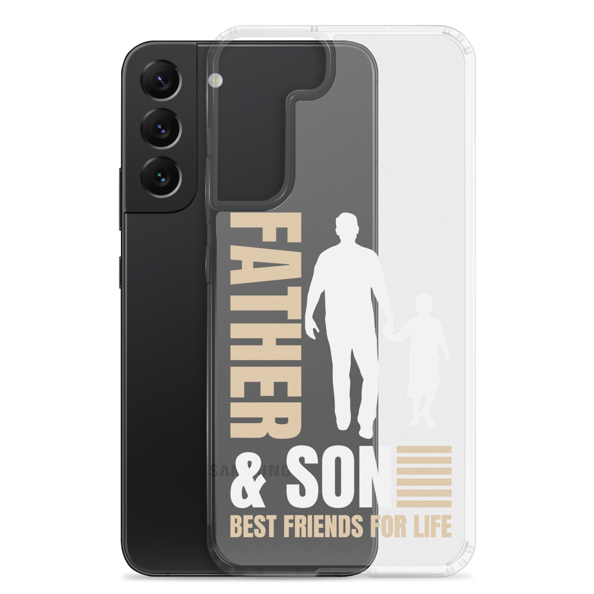 Father & Son Best Friends For Life Clear Case for Samsung®