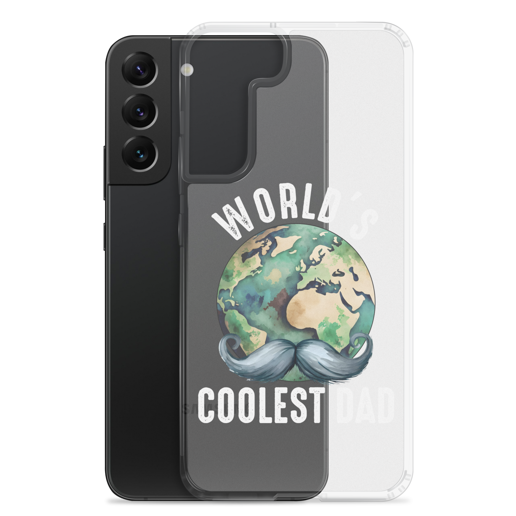 World's Coolest Dad Clear Case for Samsung®