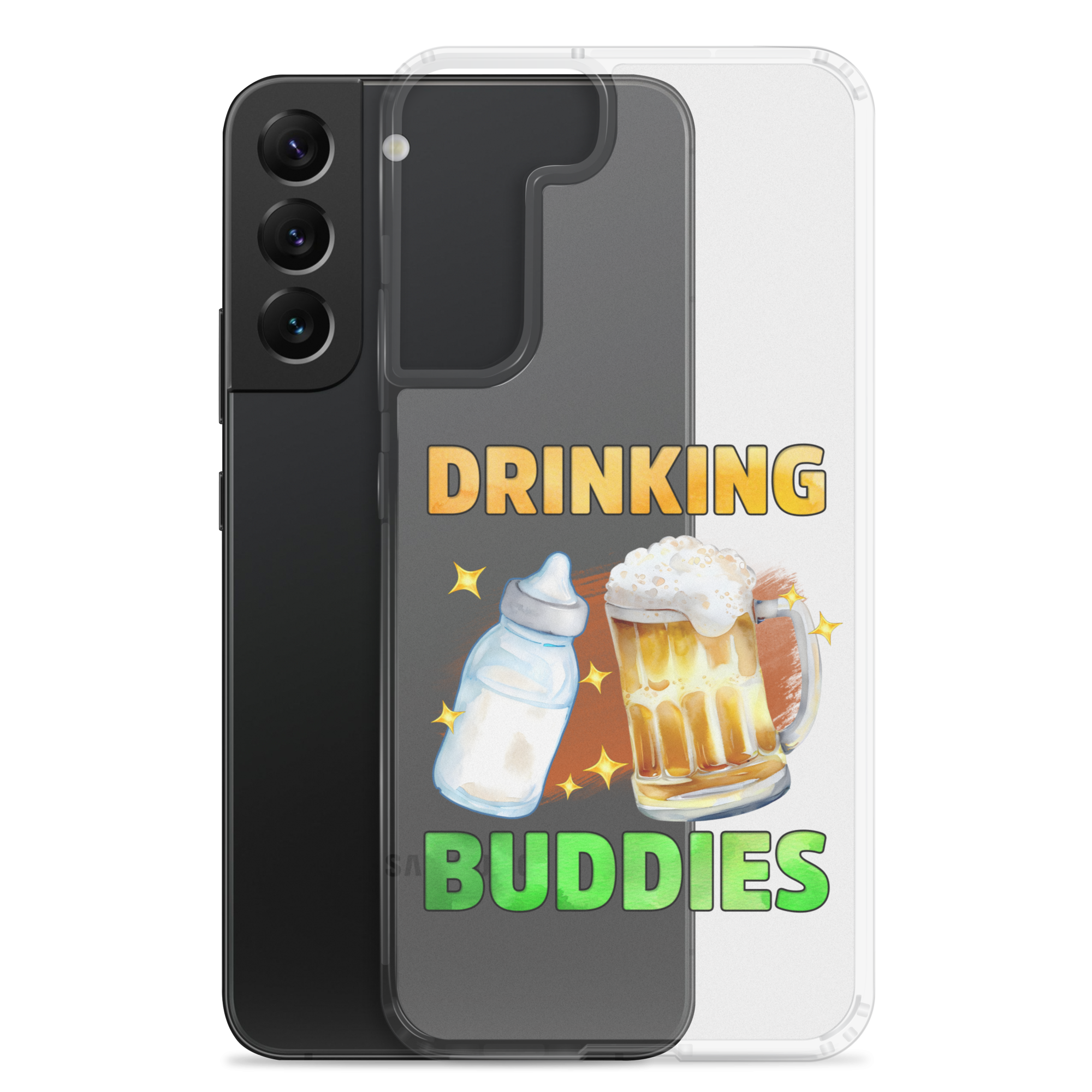 Drinking Buddies Clear Case for Samsung®