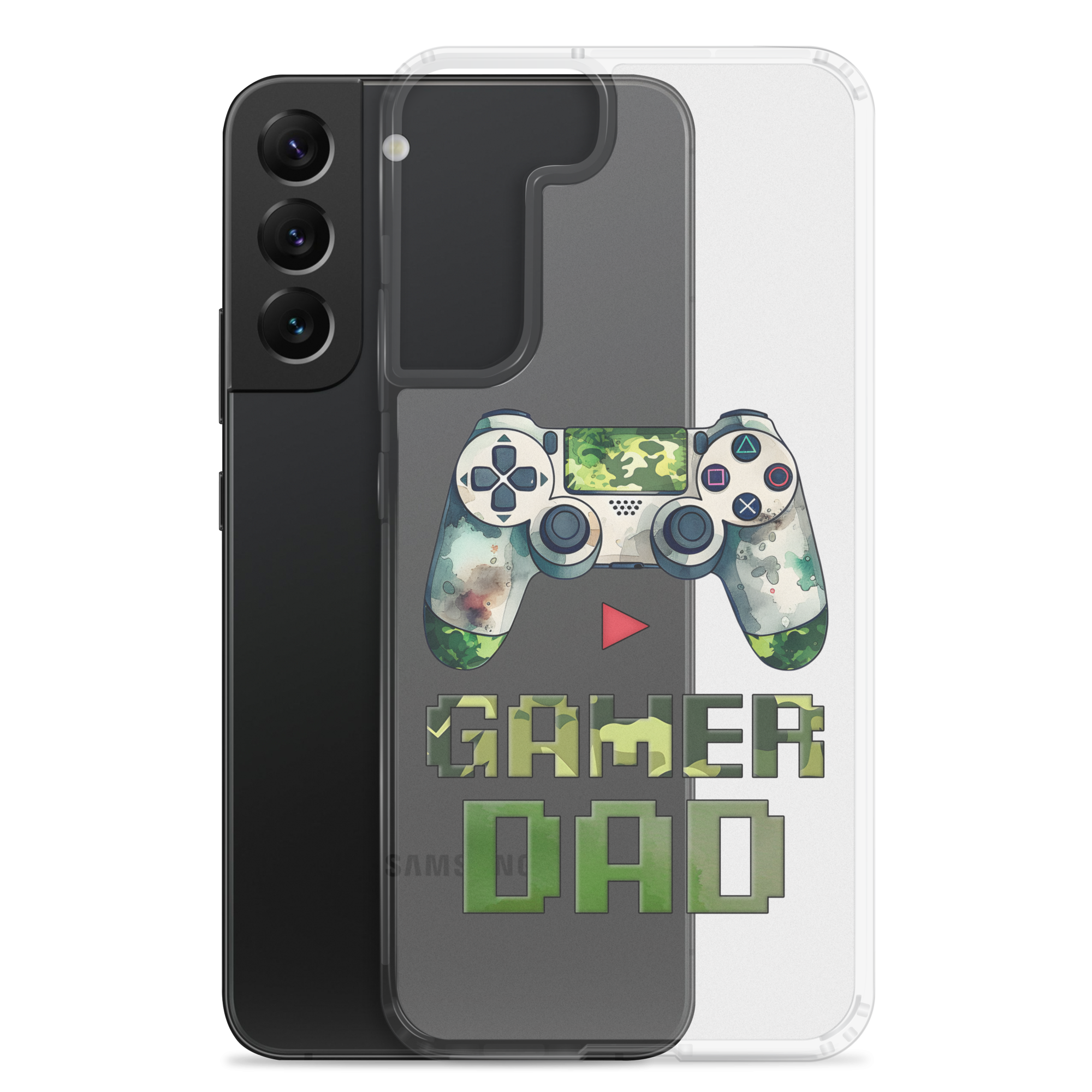 Gamer Dad Clear Case for Samsung®