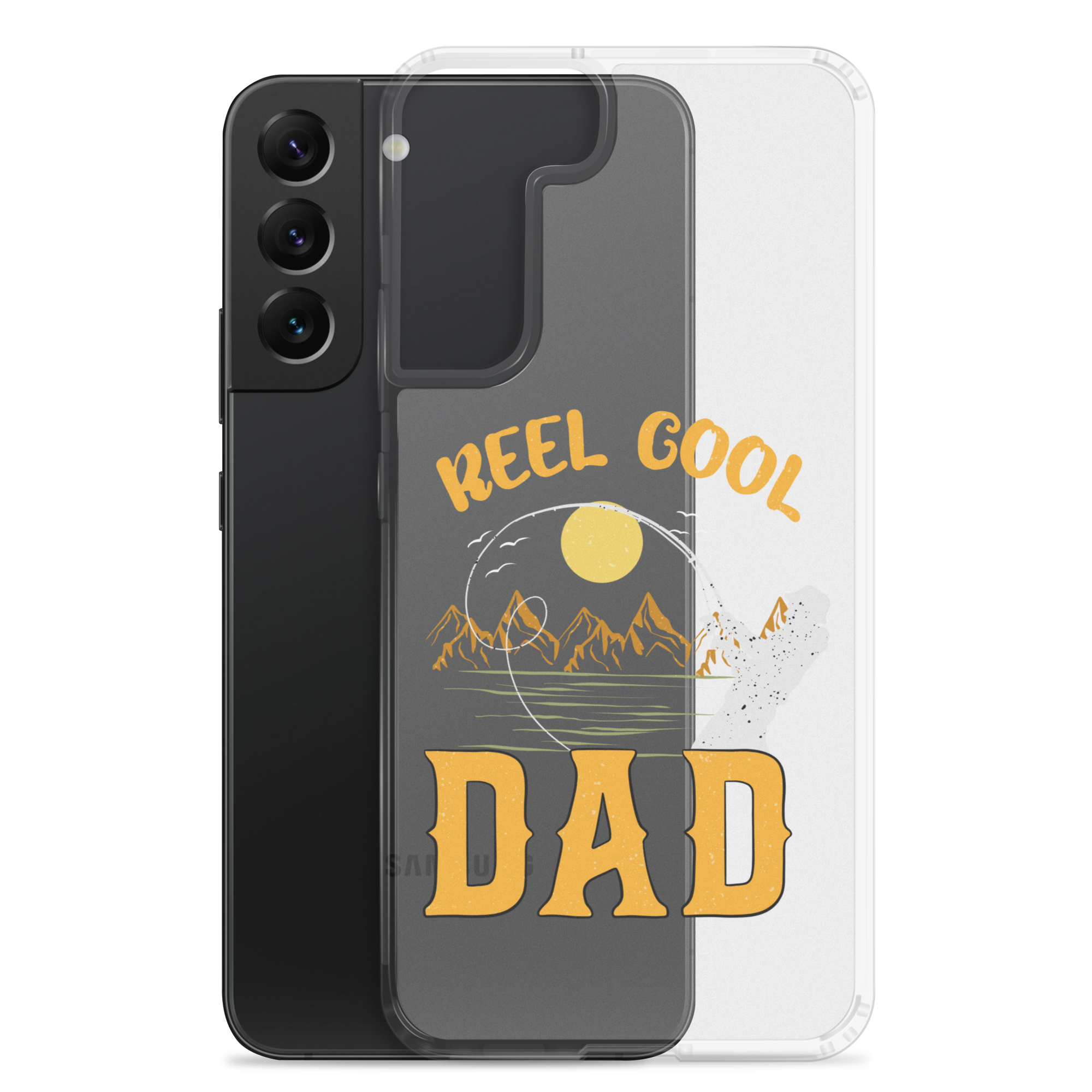 Reel Cool Dad Clear Case for Samsung®