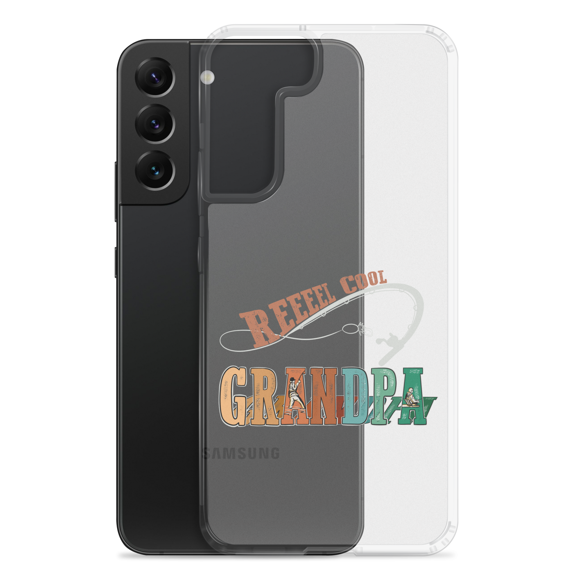 Reel Cool Grandpa Clear Case for Samsung®