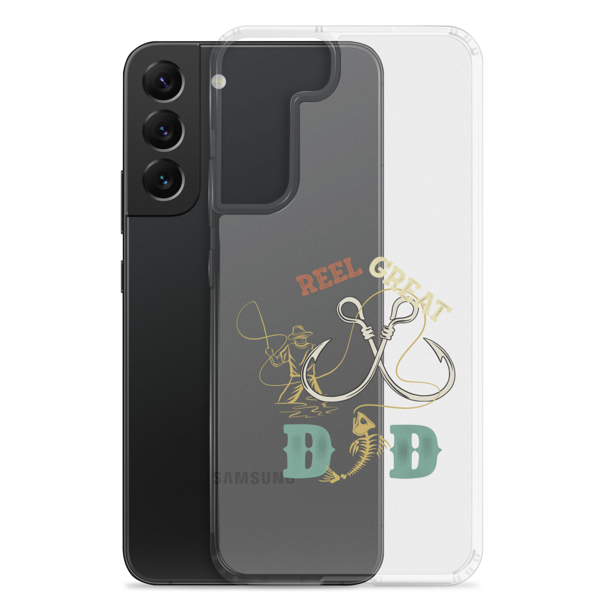 Reel Great Dad Clear Case for Samsung®