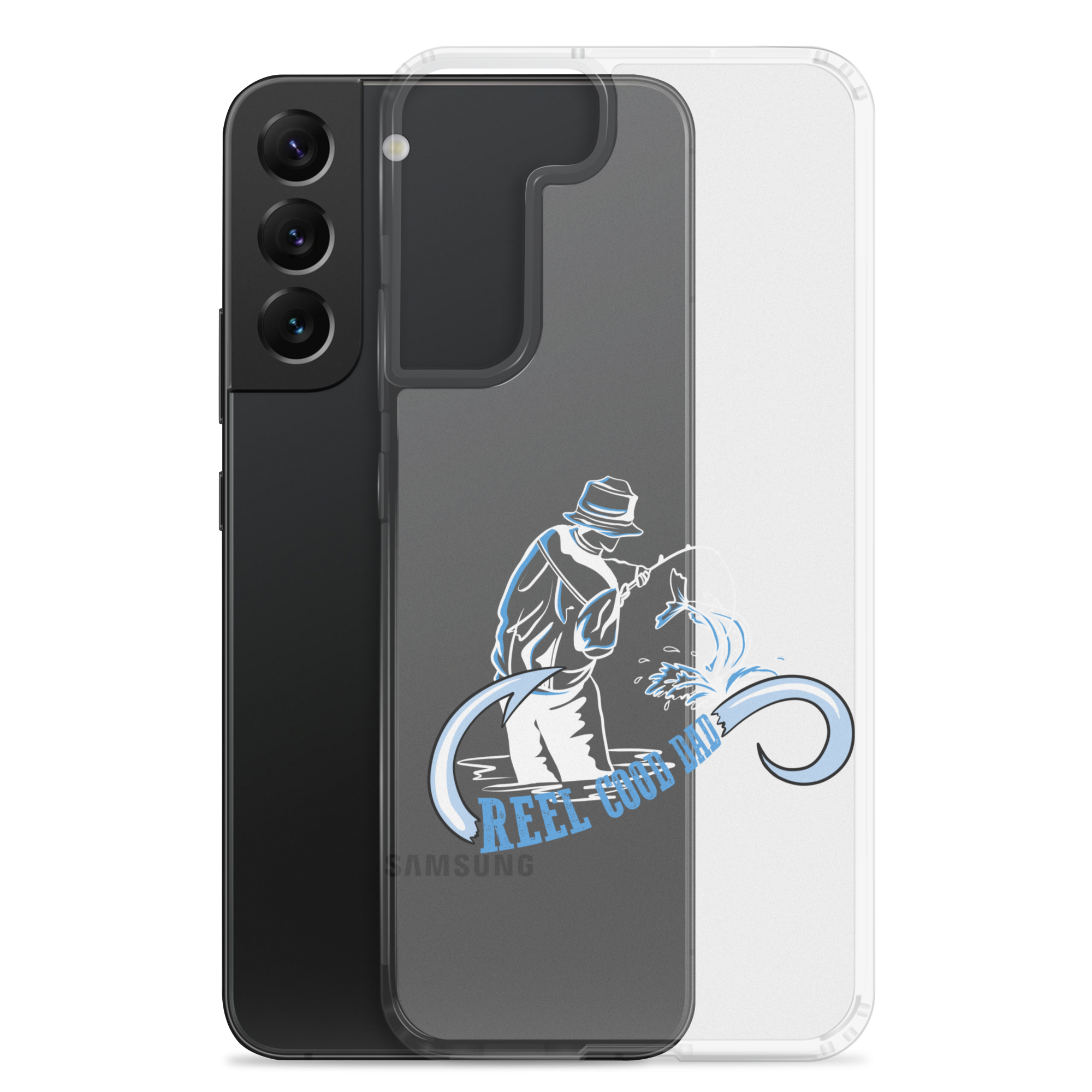 Reel Cool Dad Clear Case for Samsung®