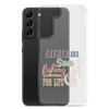 Father And Son Fishing Partners For Life Clear Case for Samsung®