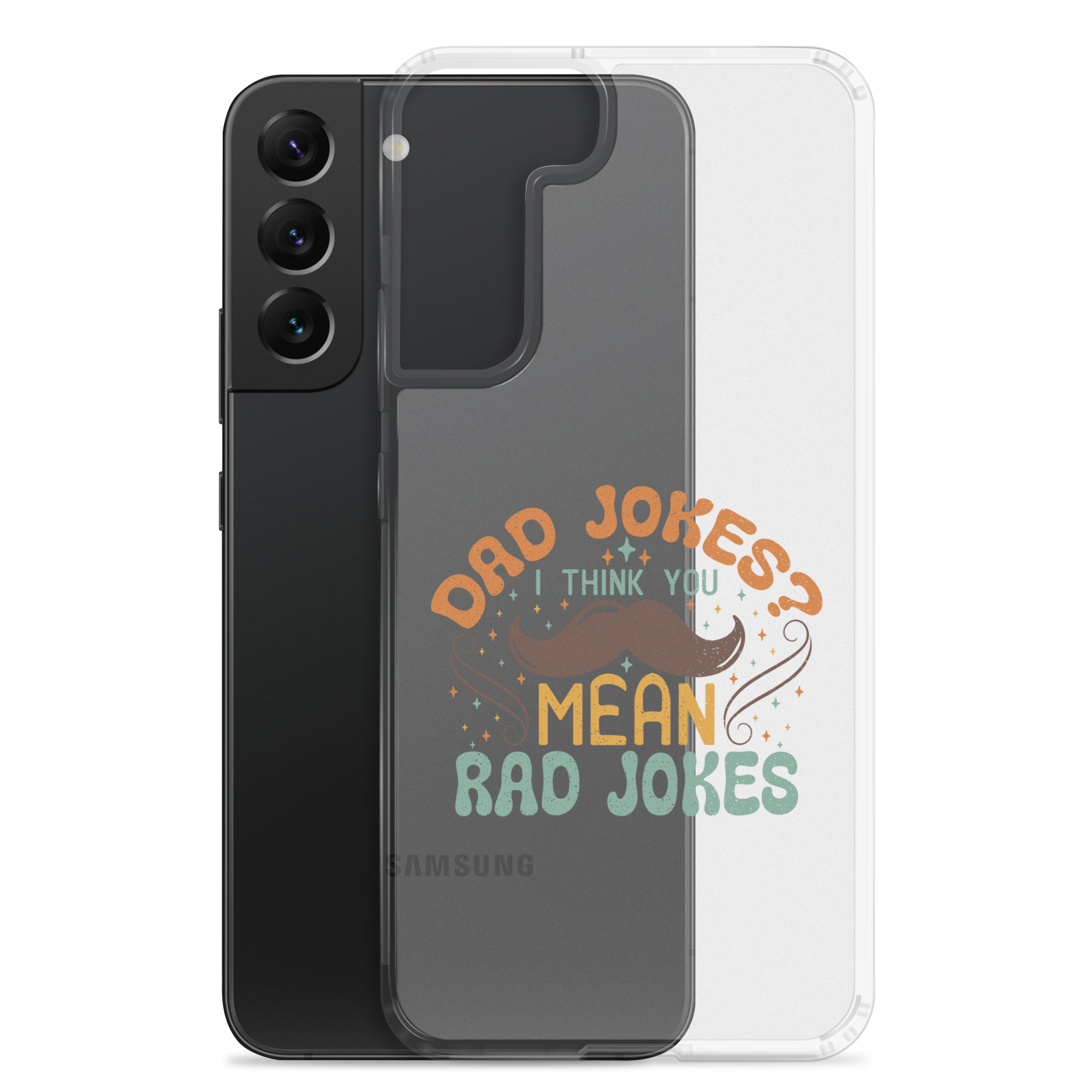 Dad Jokes I Think You Mean You Mean Rad Jokes Clear Case for Samsung®