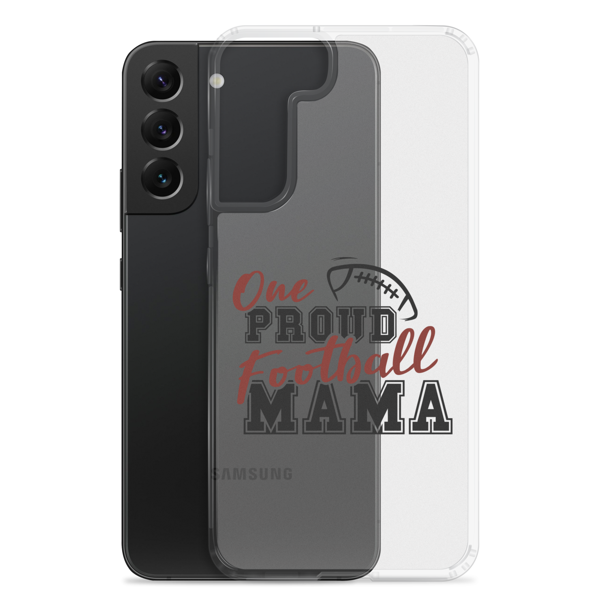 One Proud Football Mom Clear Case for Samsung®