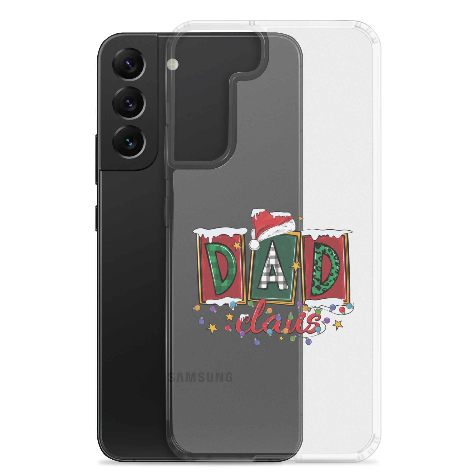 Dad Claus Clear Case for Samsung®