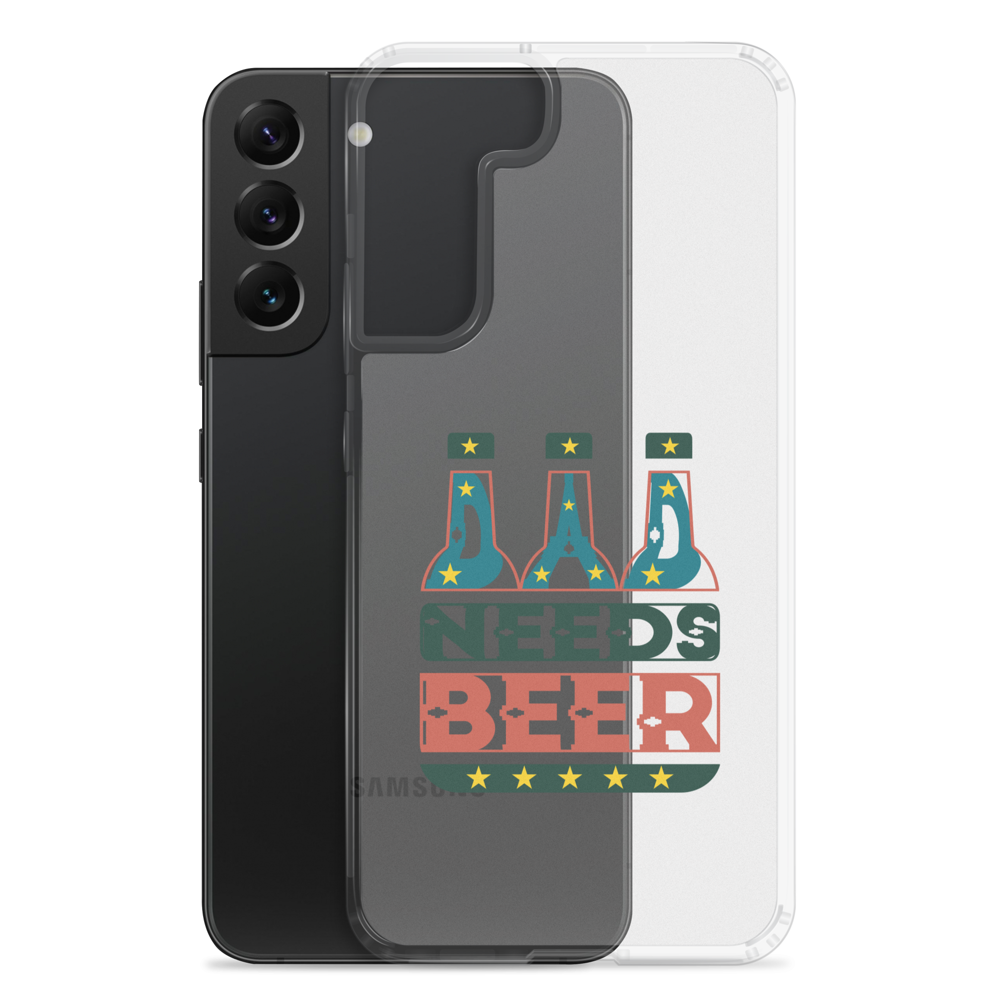 Dad Needs Beer Clear Case for Samsung®