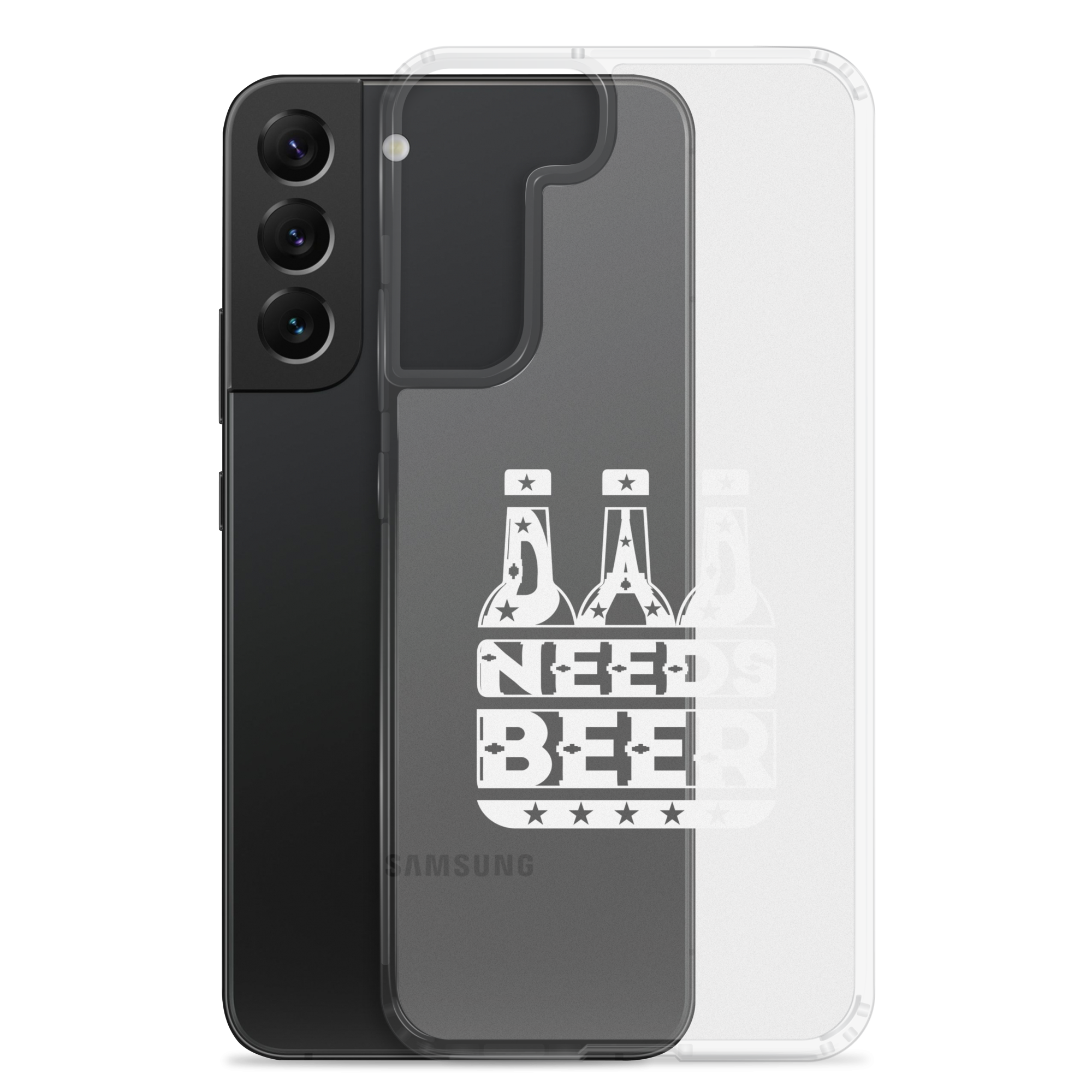 Dad Needs Beer Clear Case for Samsung®