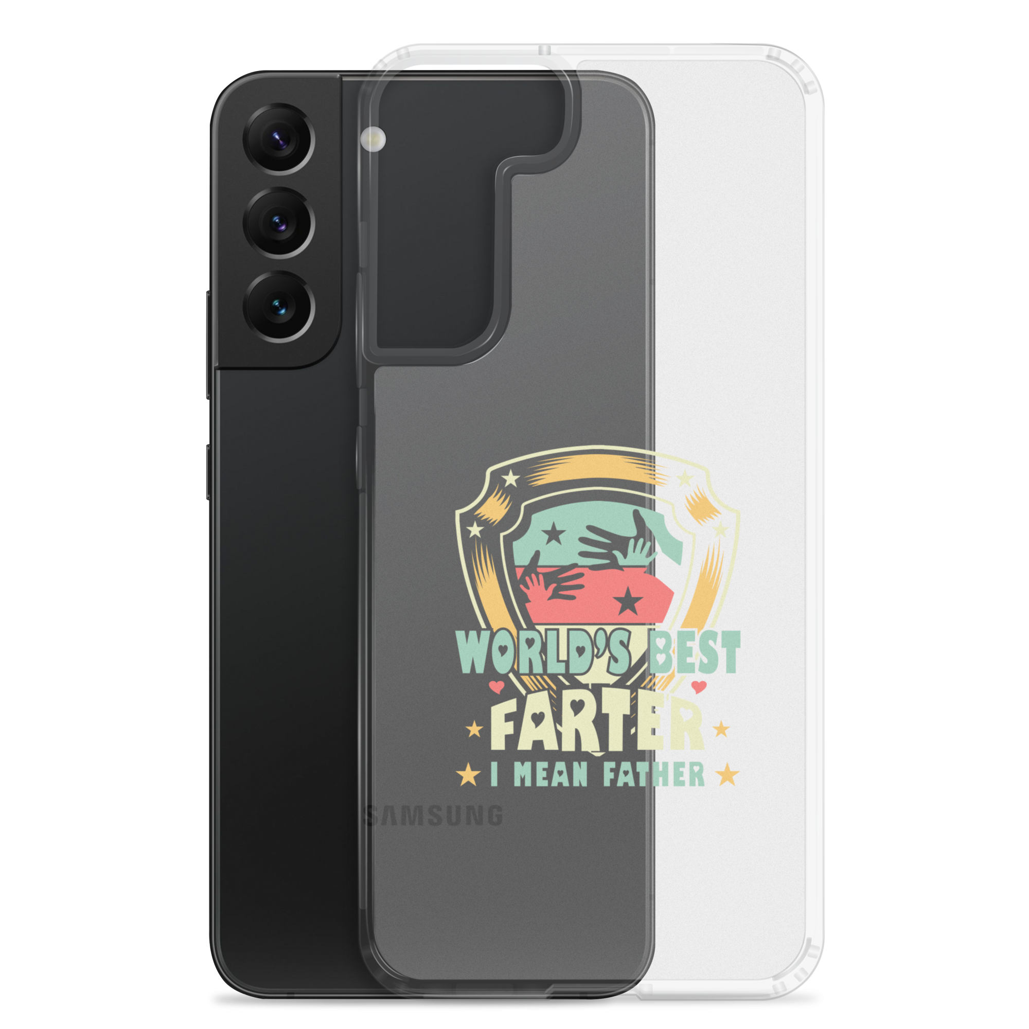 World's Best Farter I Mean Father Clear Case for Samsung®