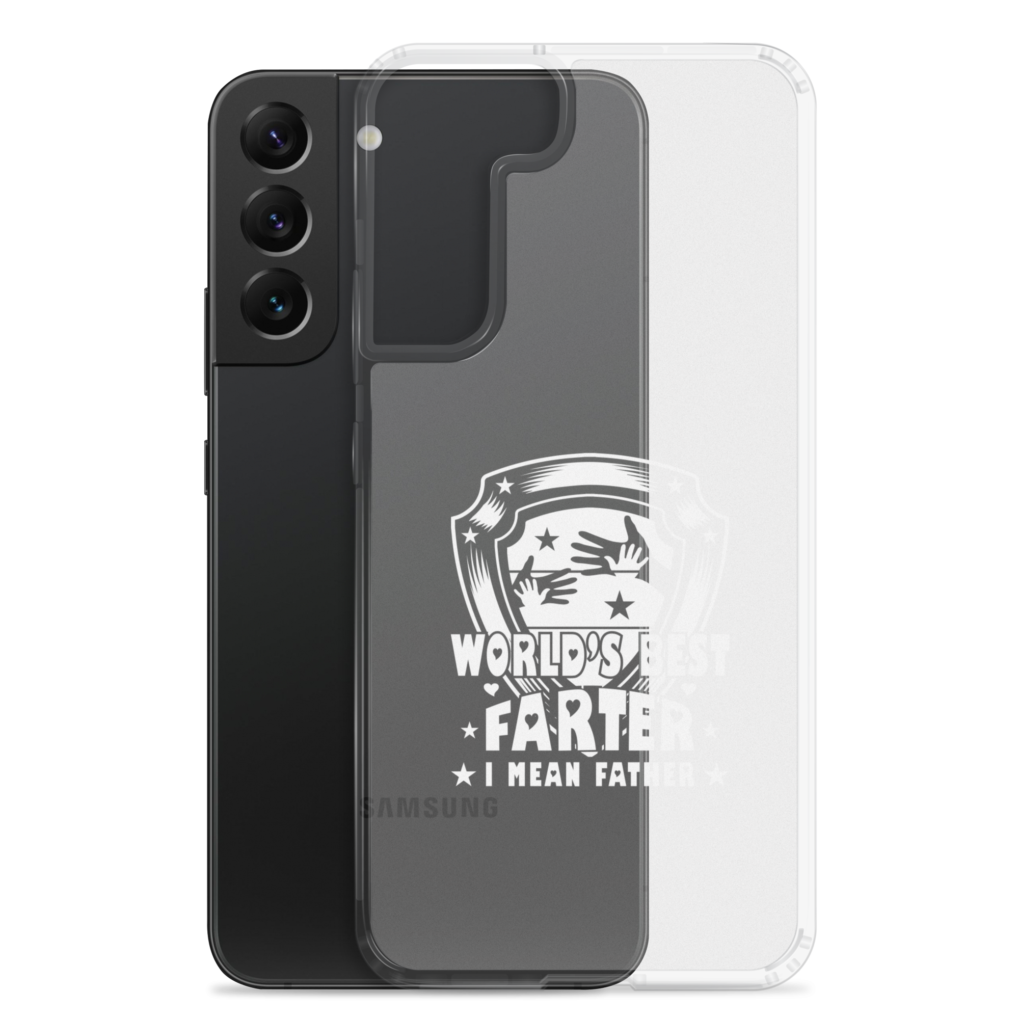 World's Best Farter I Mean Father Clear Case for Samsung®