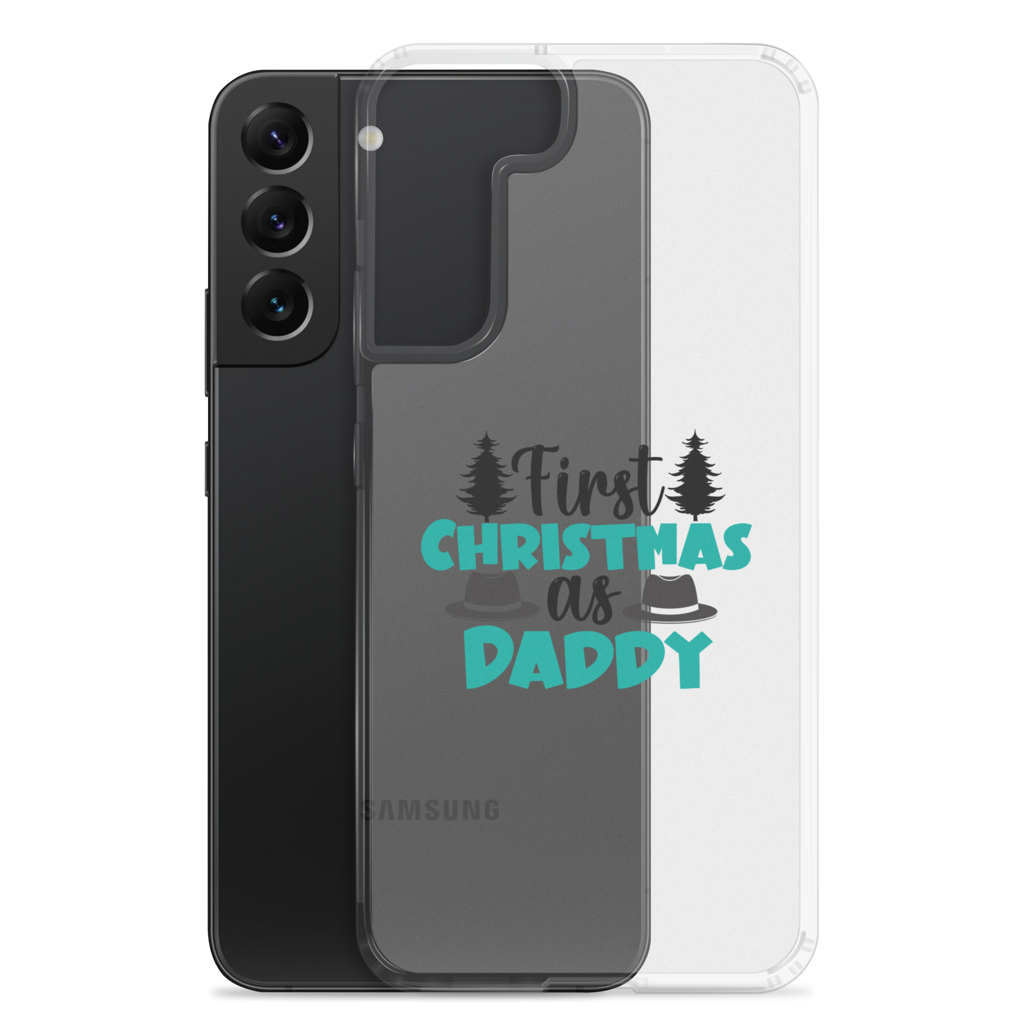 First Christmas As Daddy Clear Case for Samsung®