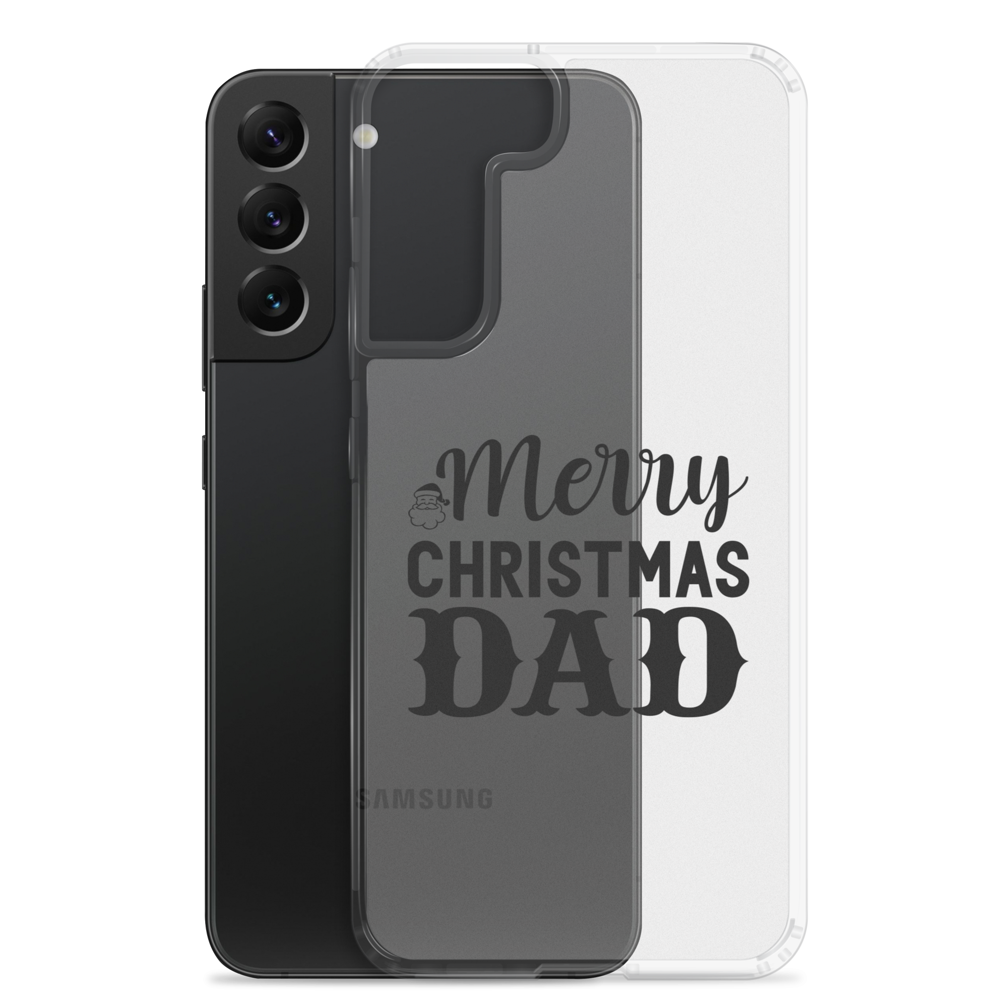 Merry Christmas Dad Clear Case for Samsung®