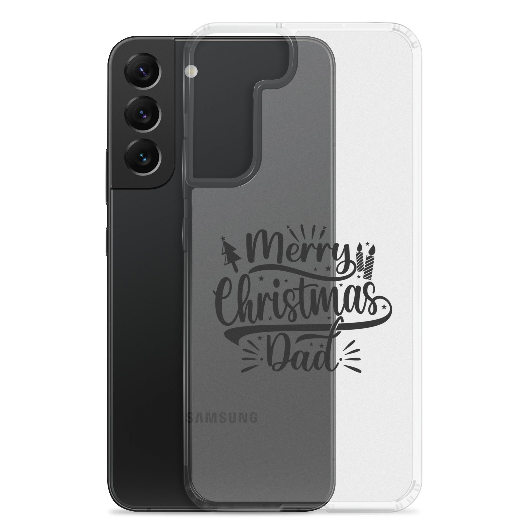 Merry Christmas Dad Clear Case for Samsung®