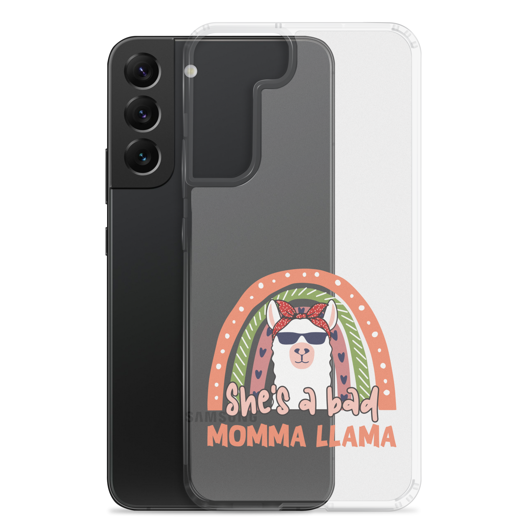 She's A Bad Momma Llama Clear Case for Samsung®