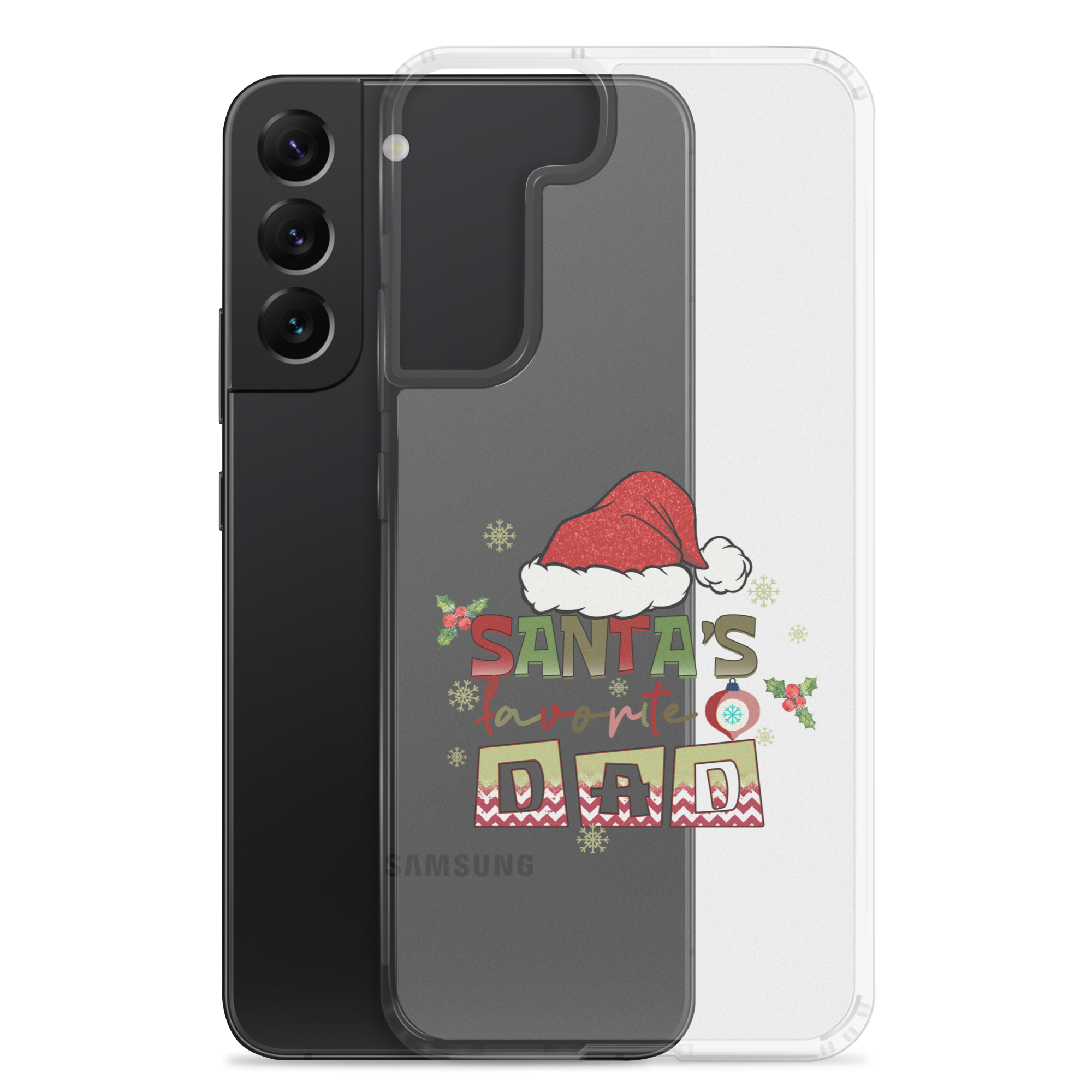 Santa's Favorite Dad Clear Case for Samsung®