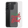 First Christmas As Dad Clear Case for Samsung®