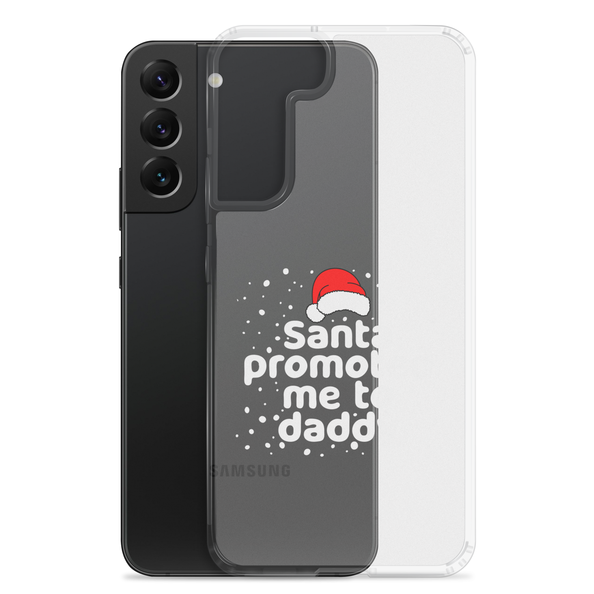 Santa Promoted Me To Dad Clear Case for Samsung®