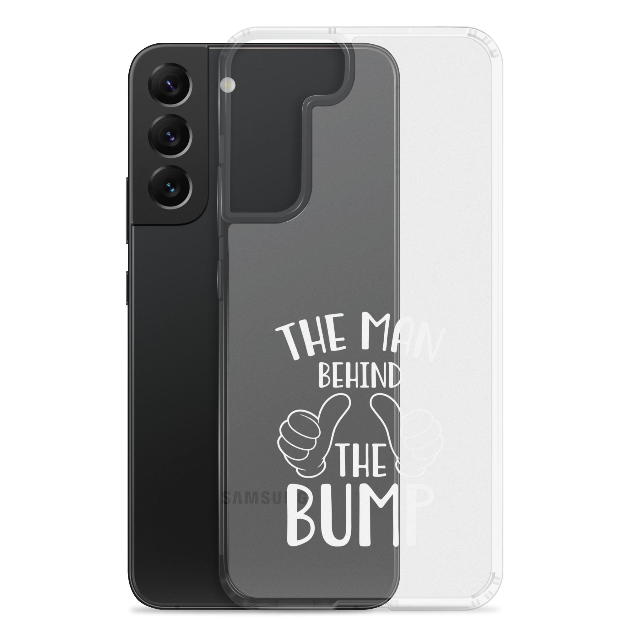 The Man Behind The Bump Clear Case for Samsung®