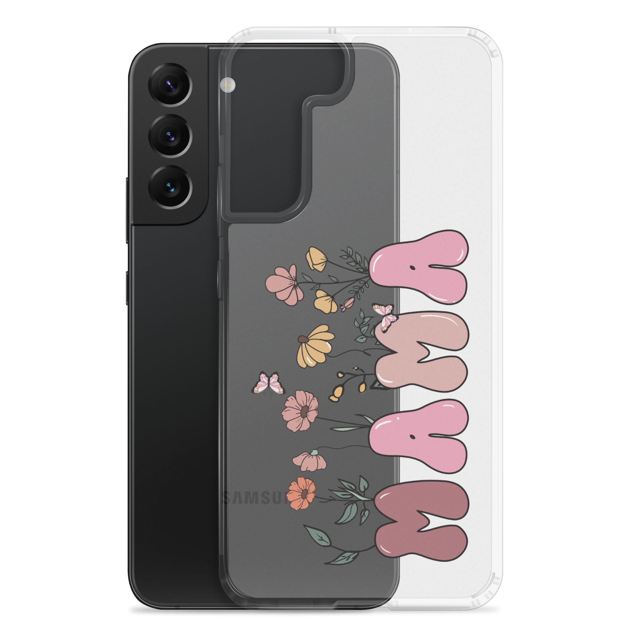 Floral Mama Clear Case for Samsung®