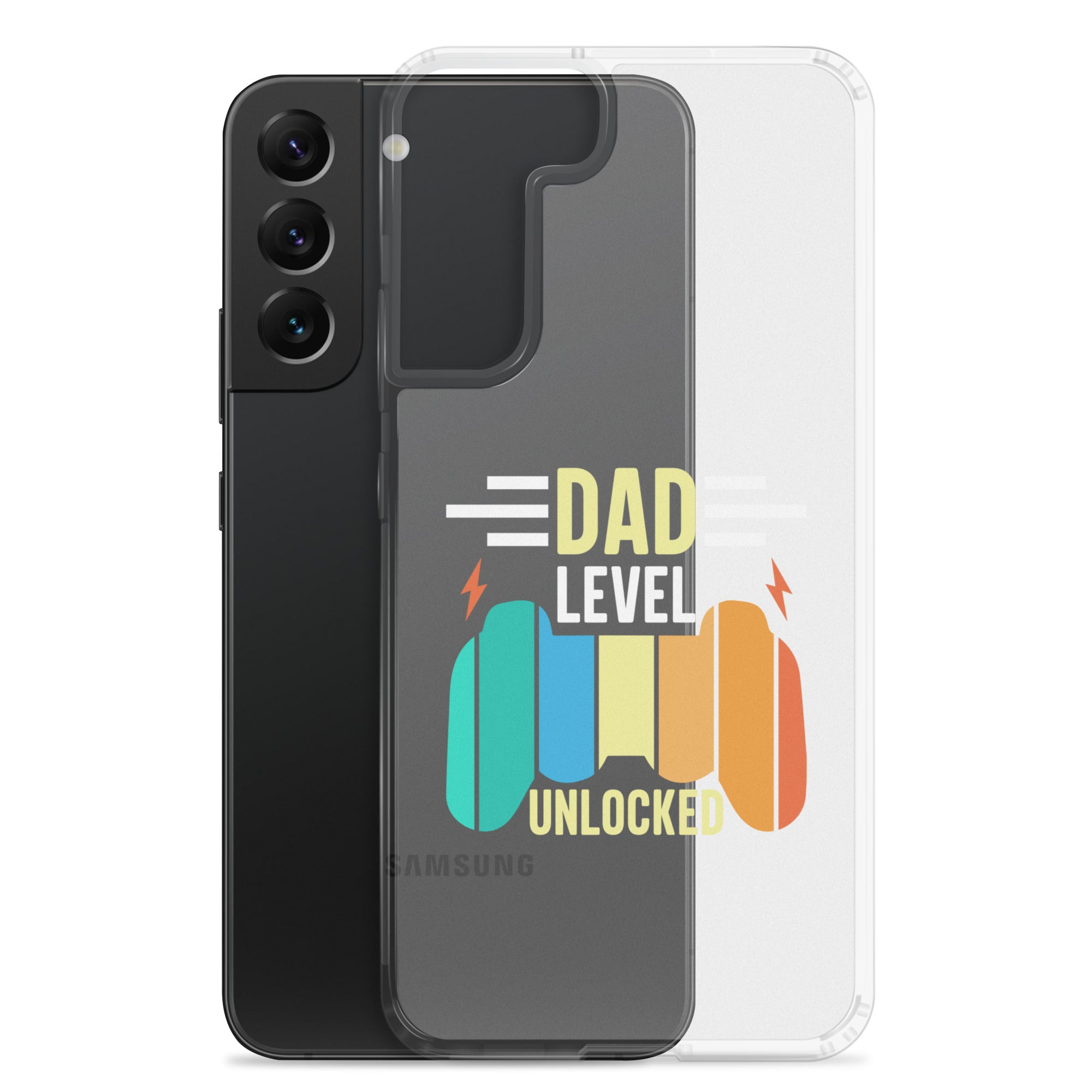 Dad Level Unlocked Clear Case for Samsung®