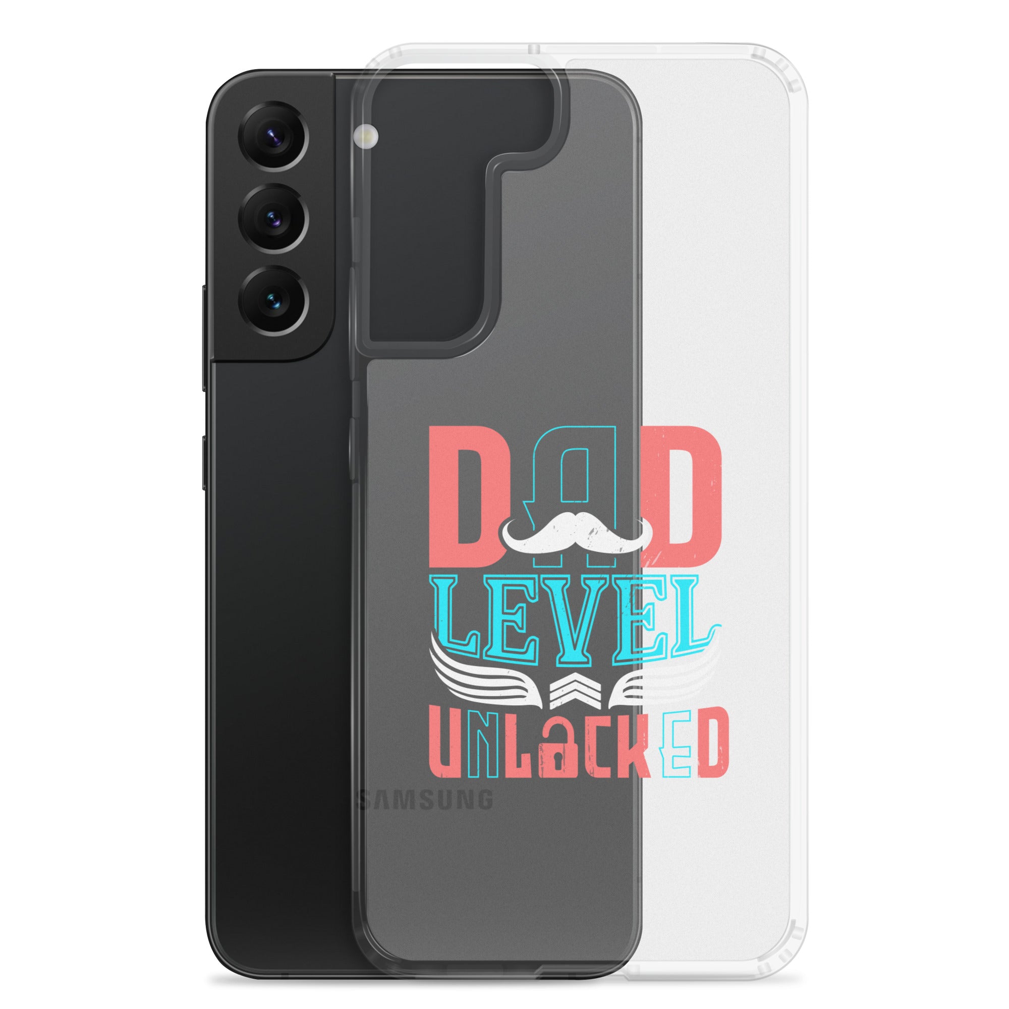 Dad Level Unlocked Clear Case for Samsung®