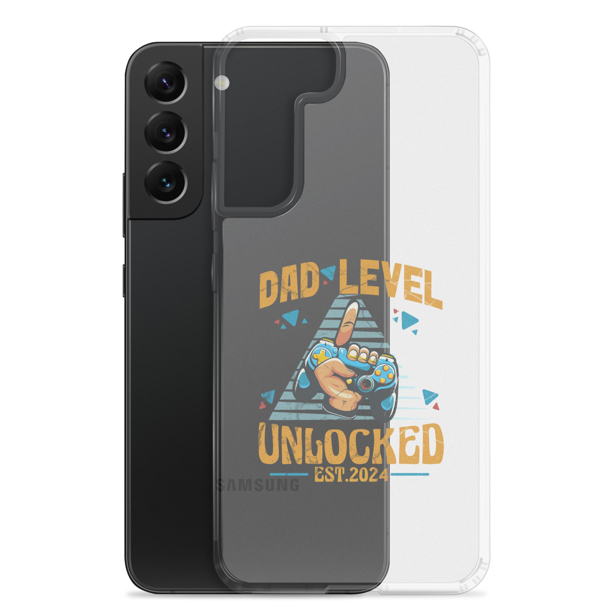 Dad Level Unlocked Est. 2024 Clear Case for Samsung®