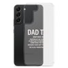 Dad Tax  Portion Of An Item A Dad Is Entitled To Clear Case for Samsung®