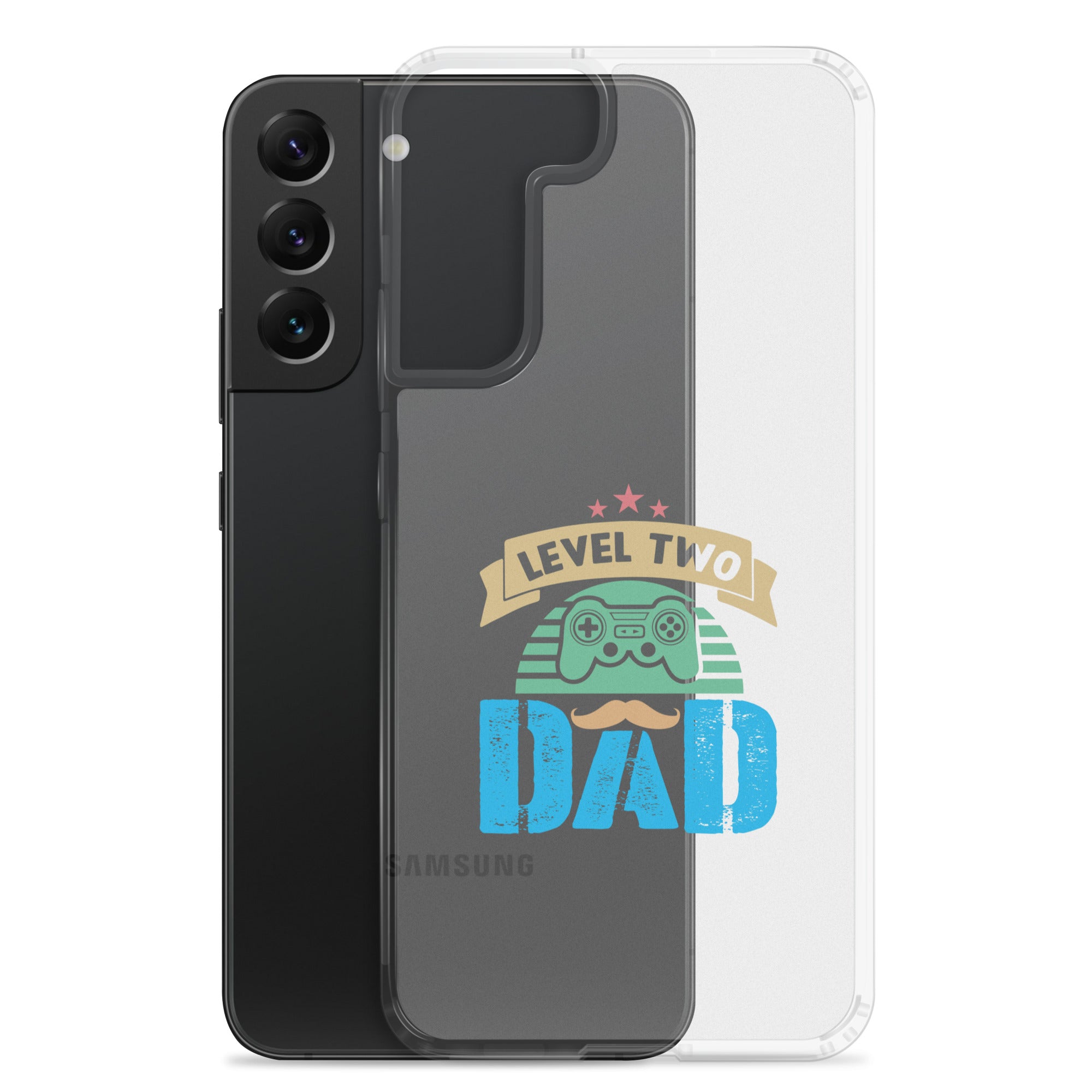 Level Two Dad Clear Case for Samsung®