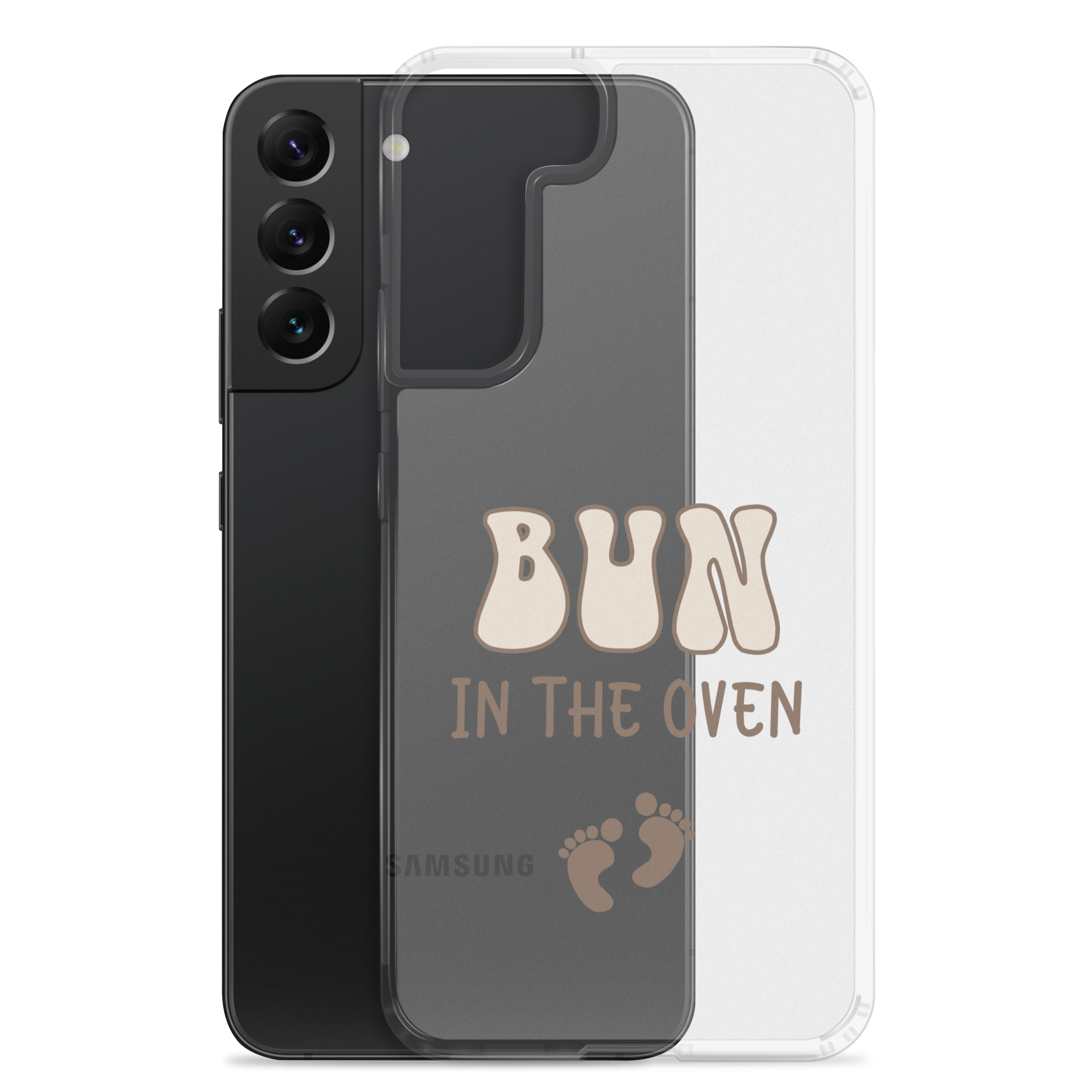 Bun In The Oven Clear Case for Samsung®