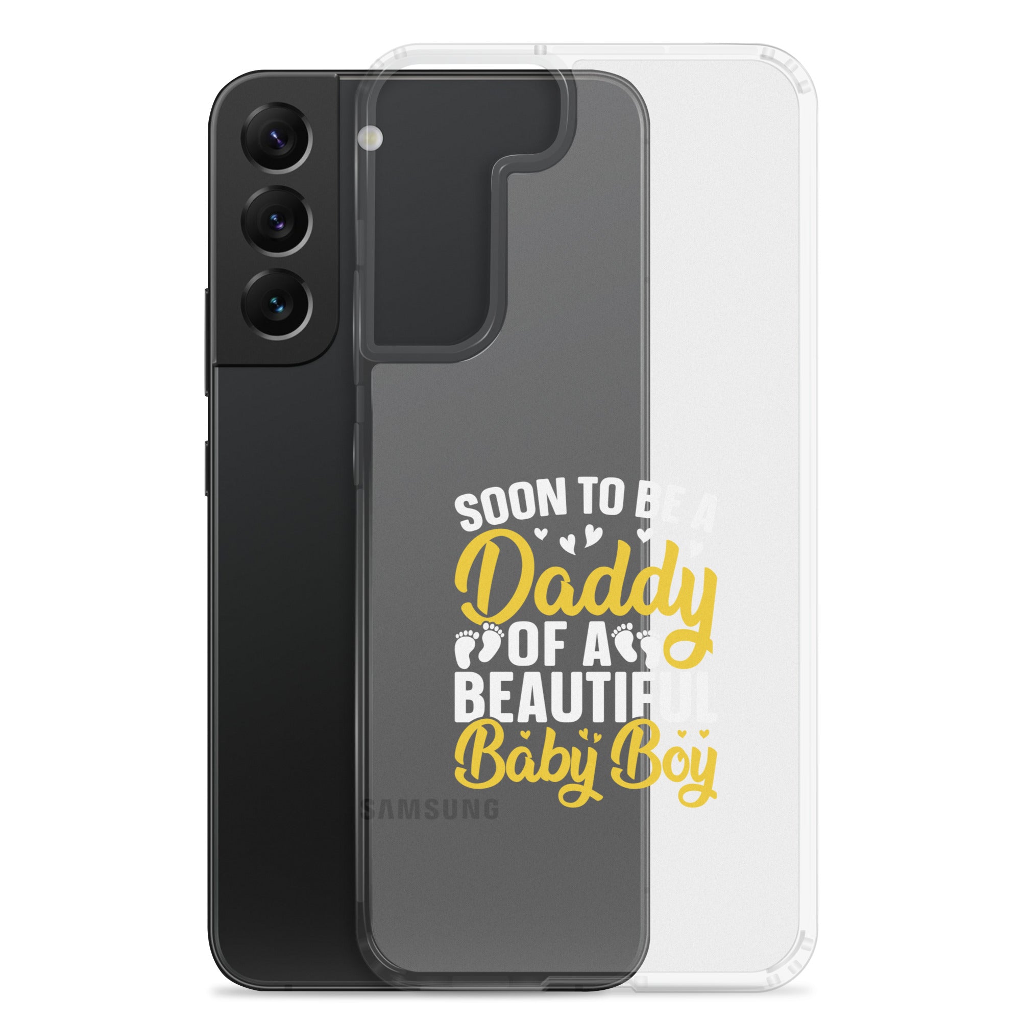 Soon To Be A Daddy For Boy Clear Case for Samsung®