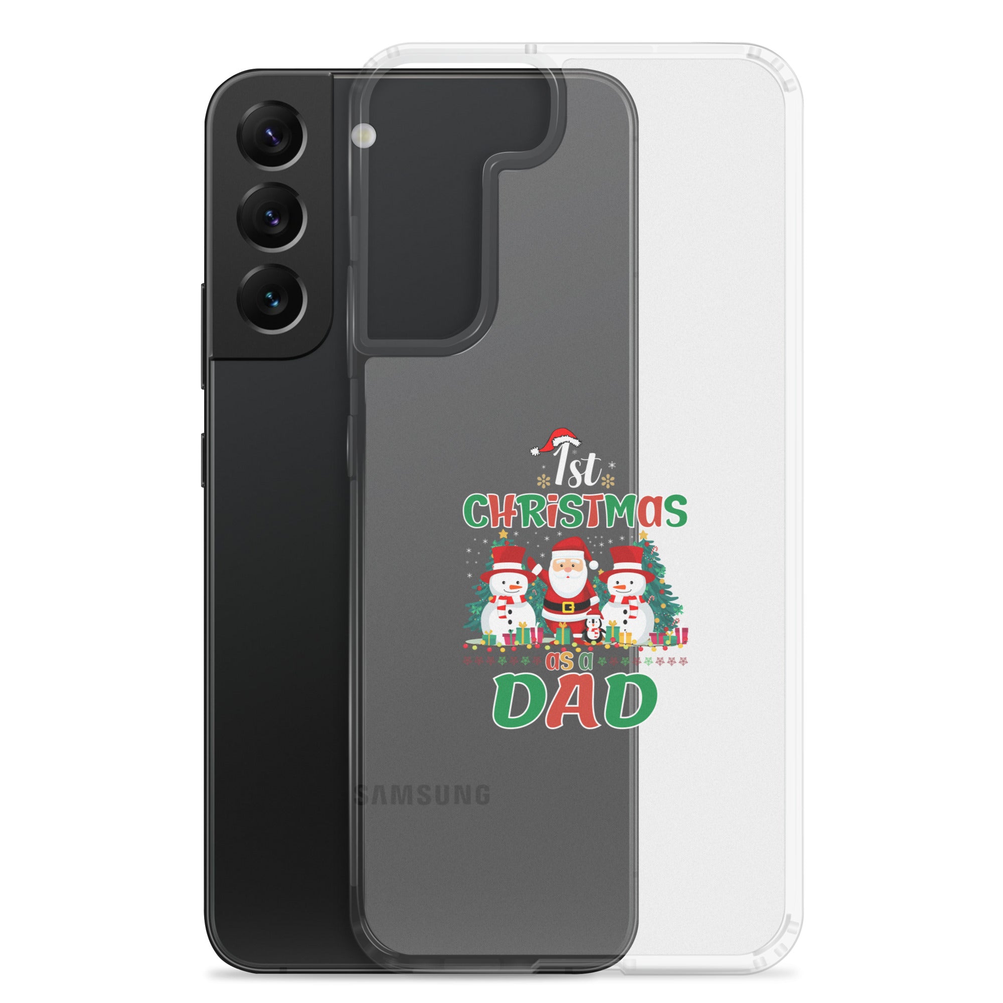 1st Christmas Dad Clear Case for Samsung®