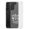 I'm Eating for Two Clear Case for Samsung®