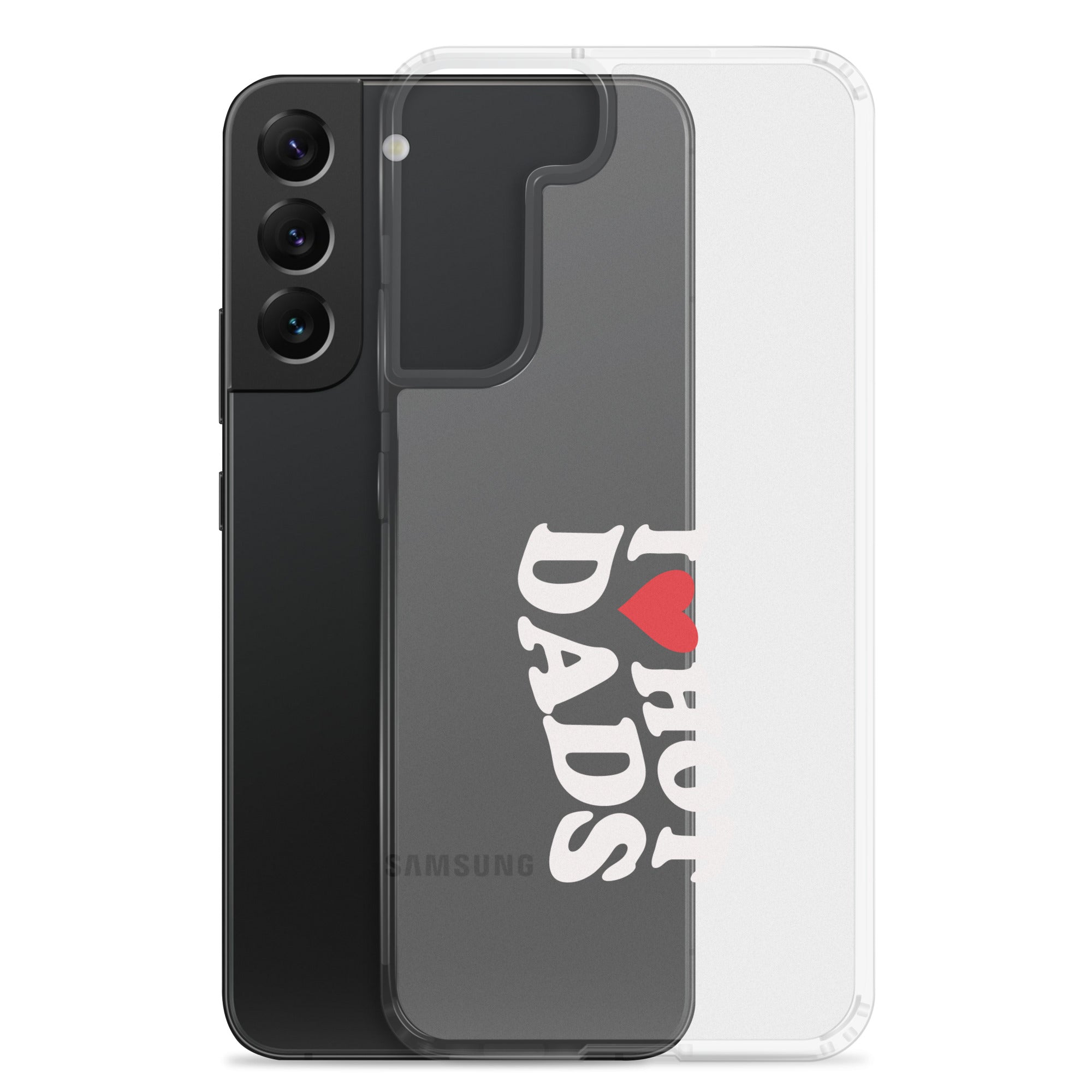 I Love Hot Dads Clear Case for Samsung®