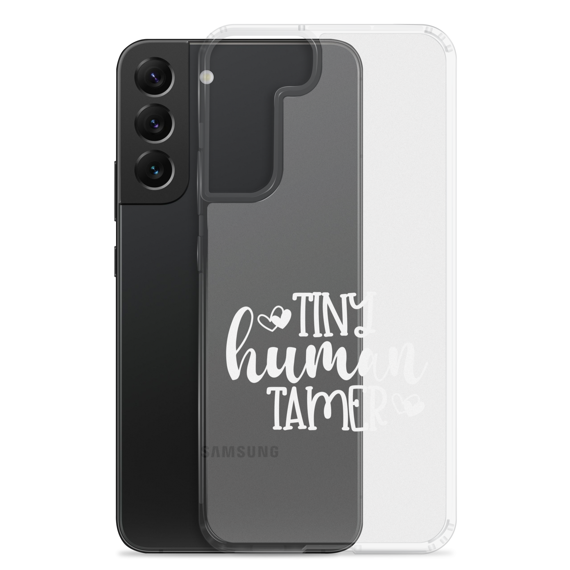 Tiny Human Tamer Clear Case for Samsung®