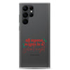 All Mama Wants Is A Silent Night Clear Case for Samsung®