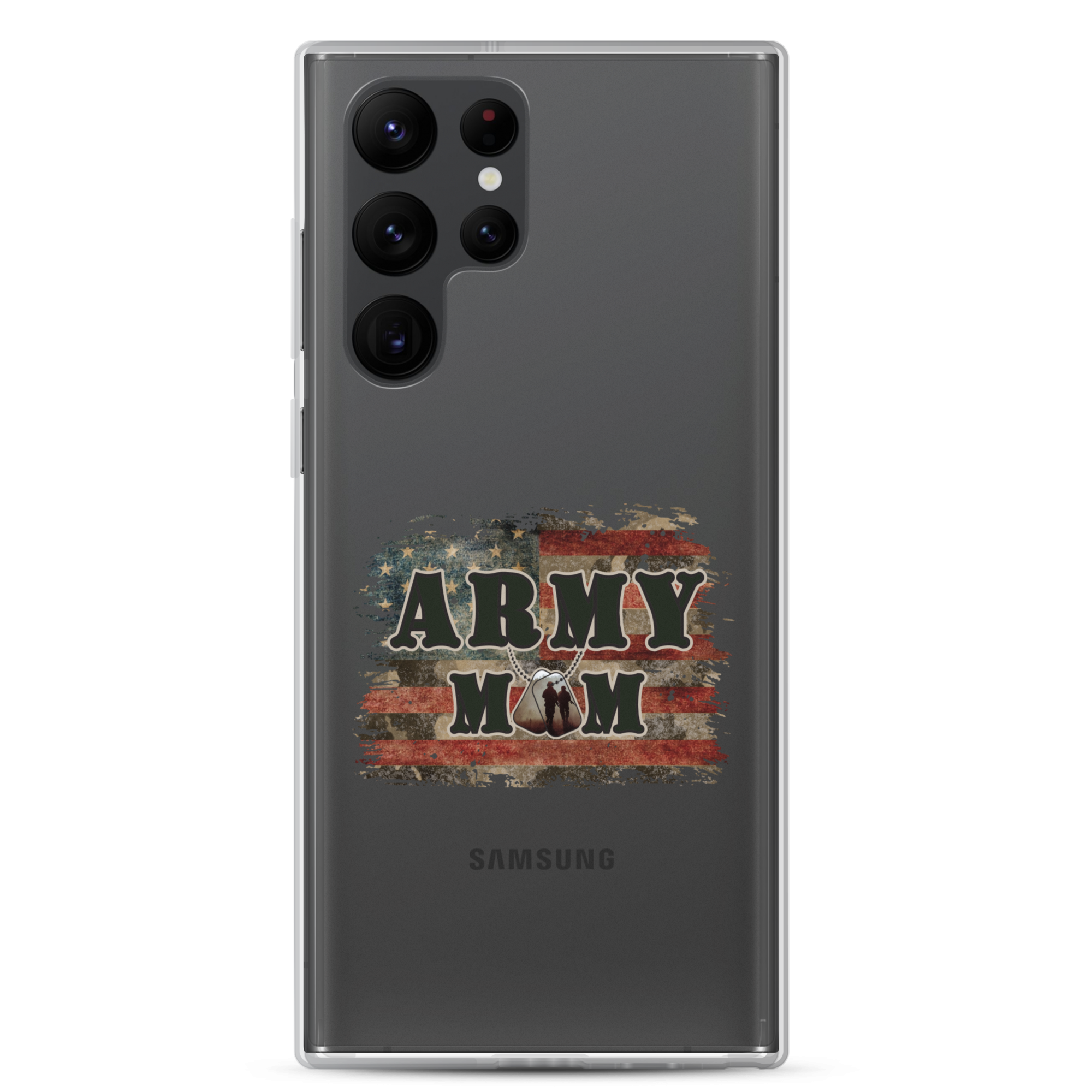 Army Mom Clear Case for Samsung®