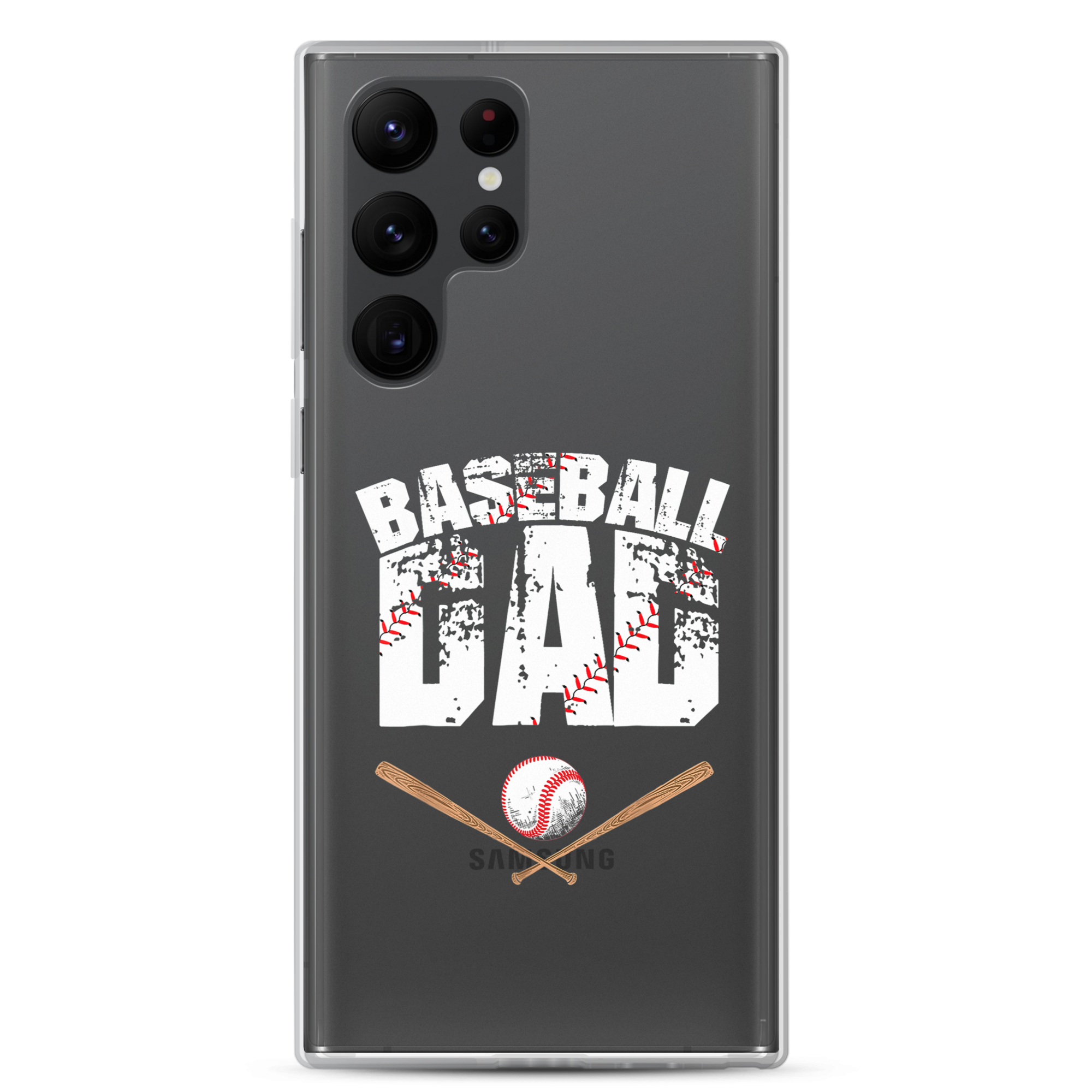 Baseball Dad Clear Case for Samsung®