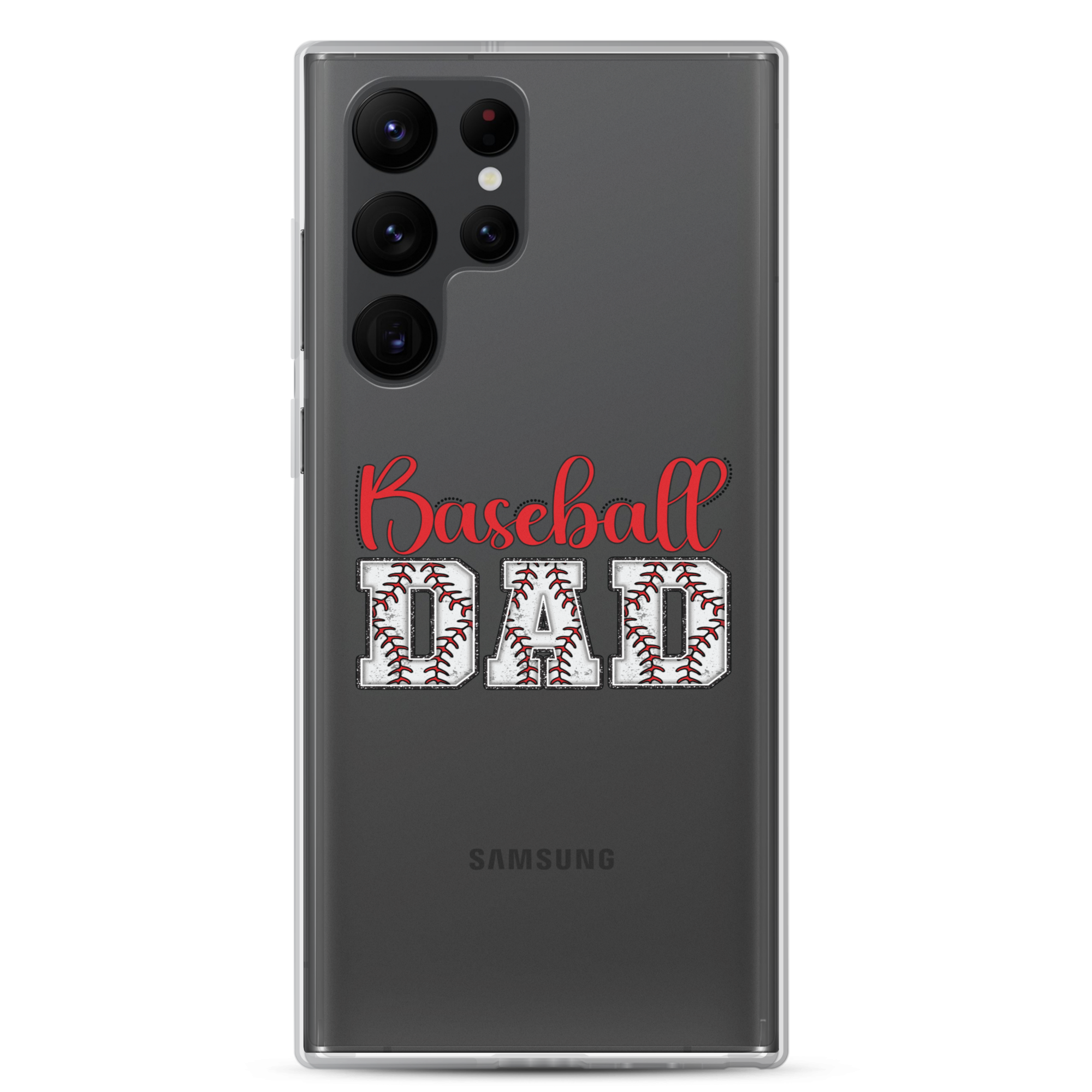 Baseball Dad Clear Case for Samsung®