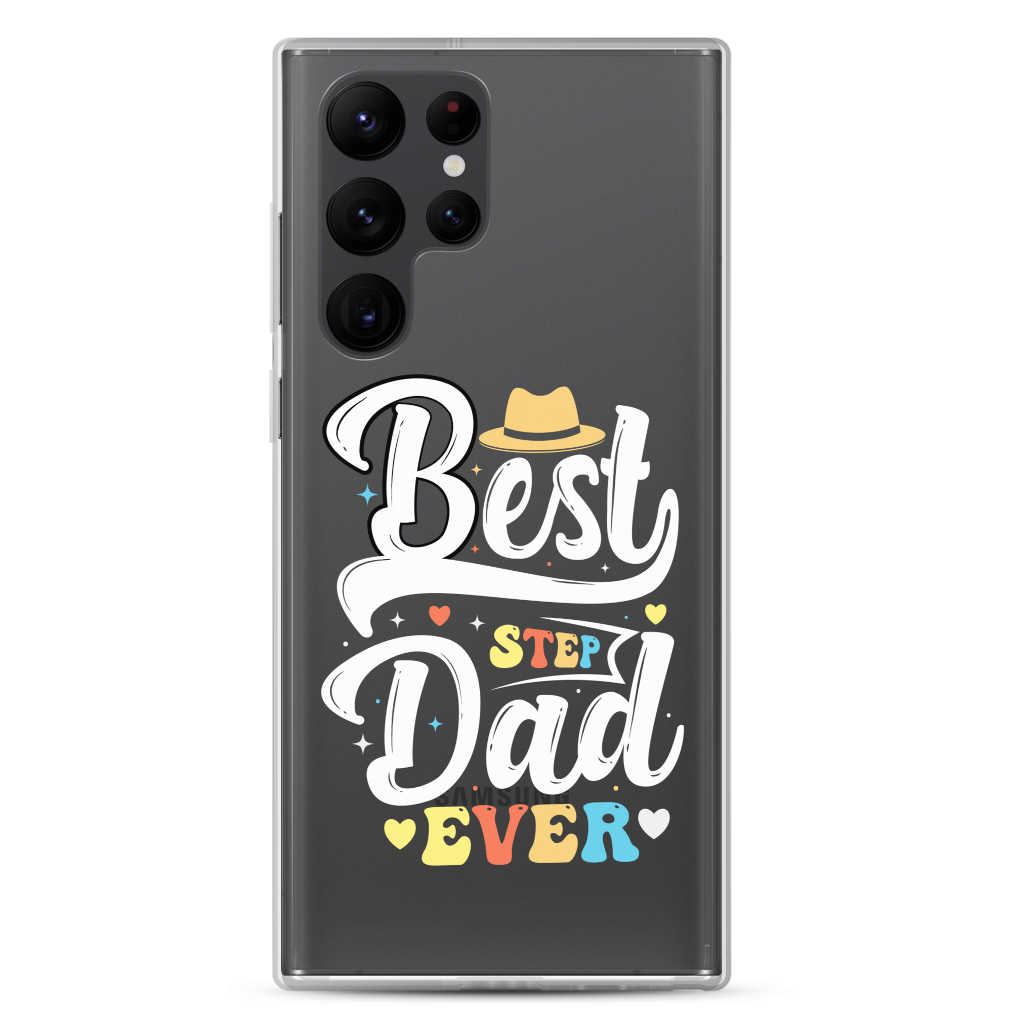 Best Step Dad Ever Clear Case for Samsung®