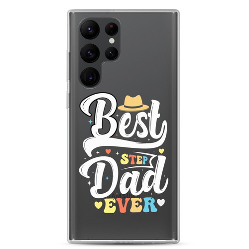 Best Step Dad Ever Clear Case for Samsung®