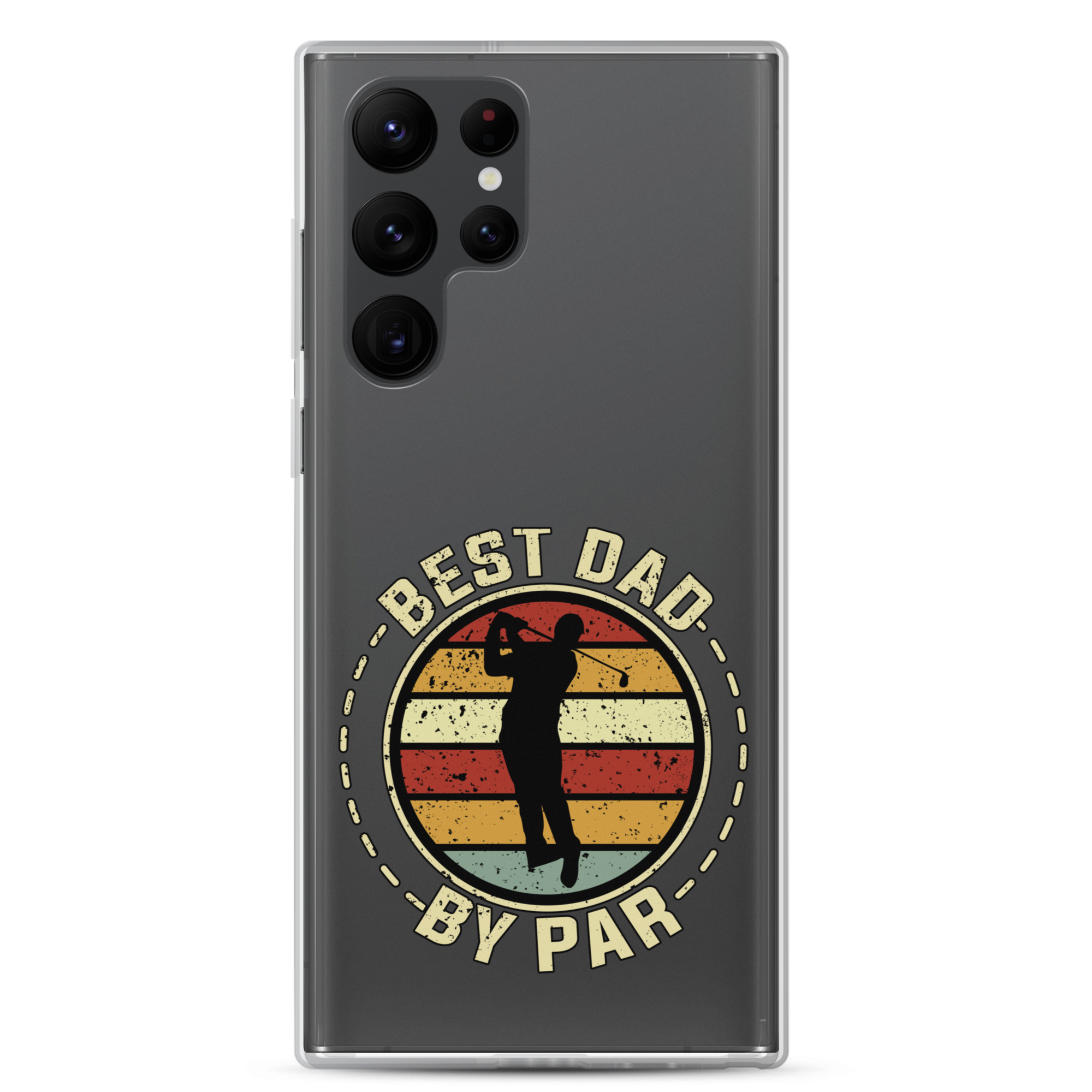 Best Dad By Par Clear Case for Samsung®