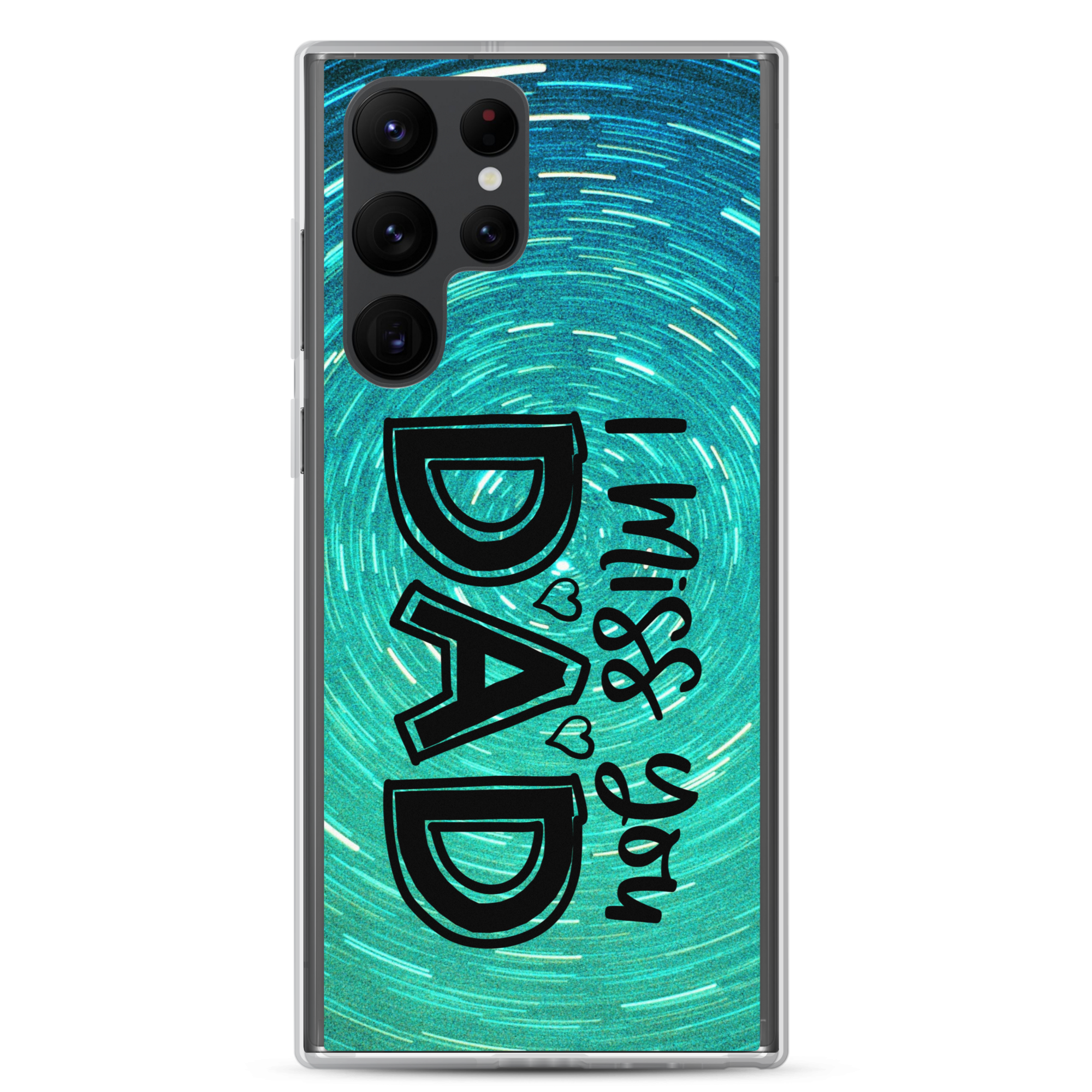 I Miss You Dad Clear Case for Samsung®